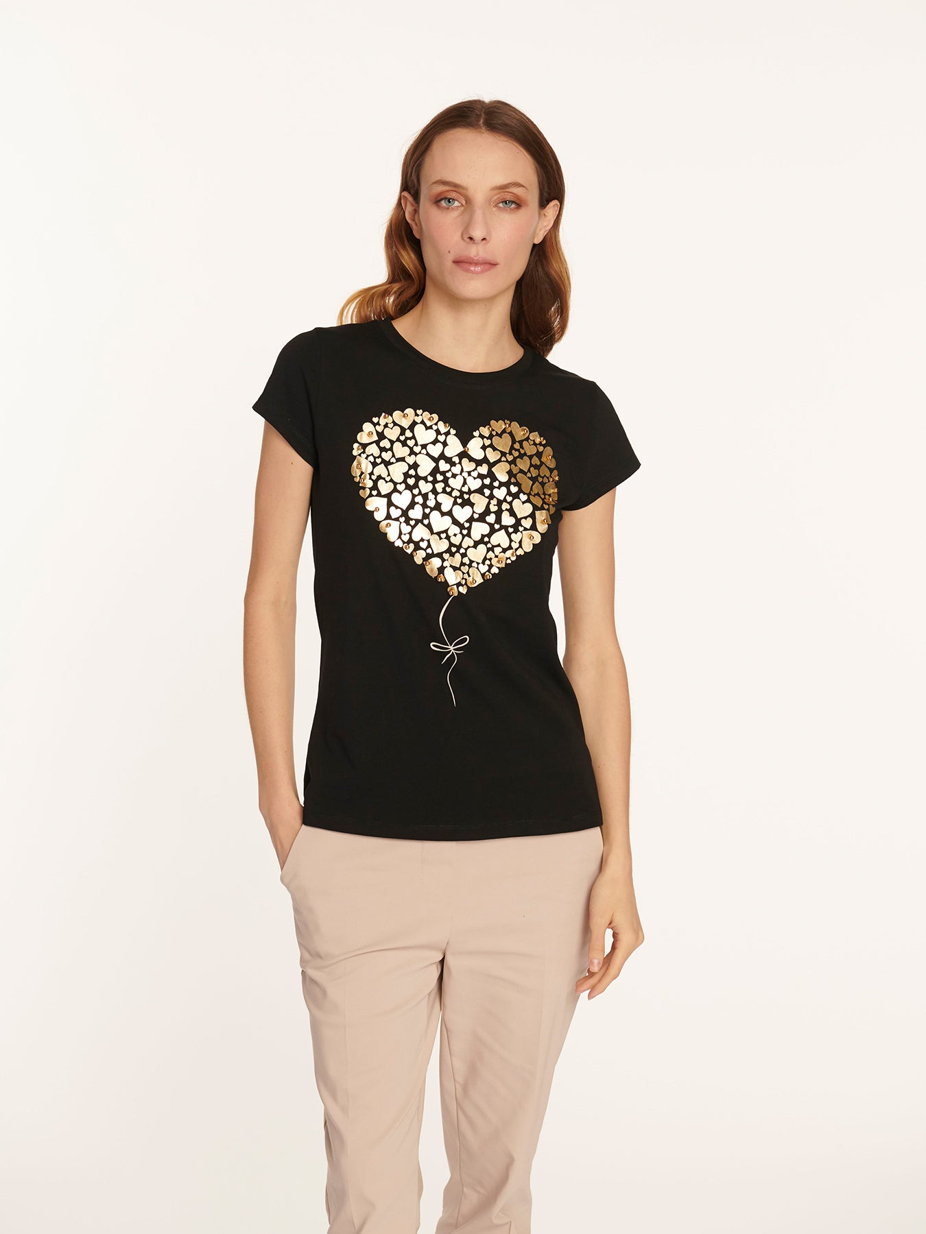 Polera Lucrezia Negro Leidiró