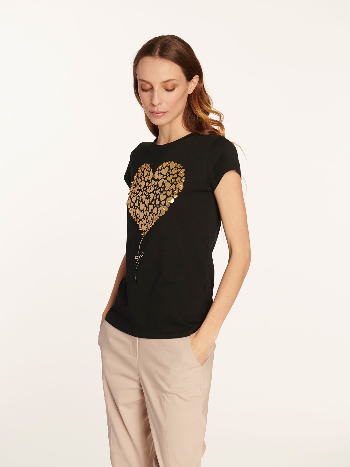 Polera Lucrezia Negro Leidiró