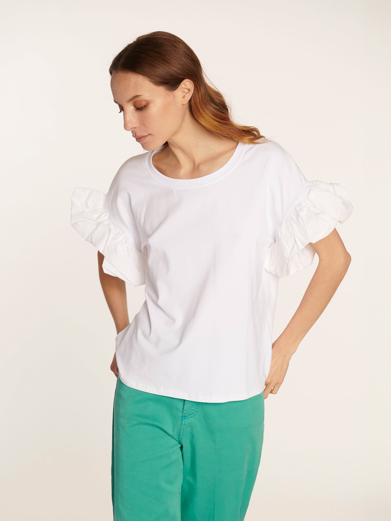 Polera Chechilia Blanco Leidiró