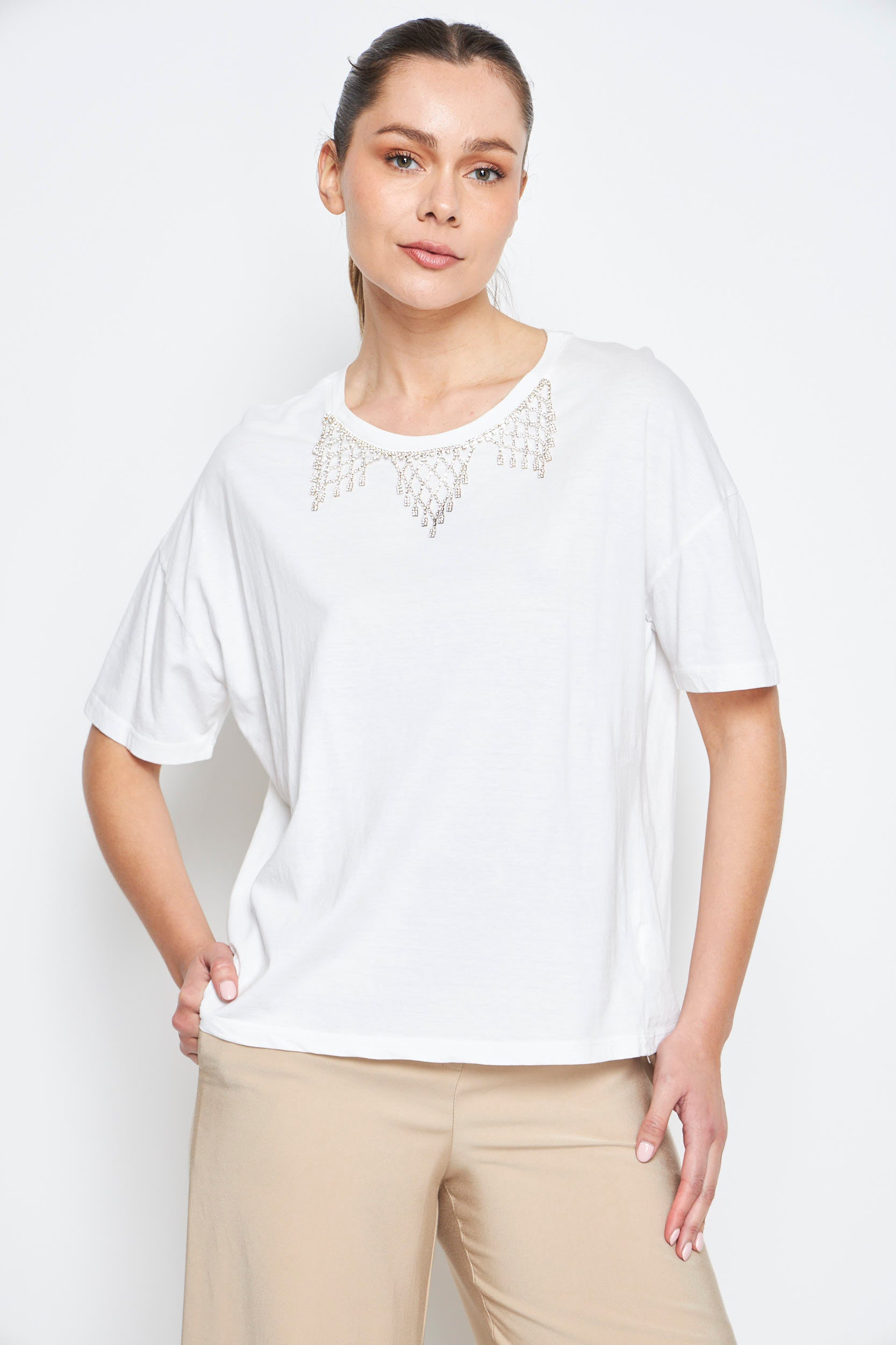 POLERA DINA BLANCO
