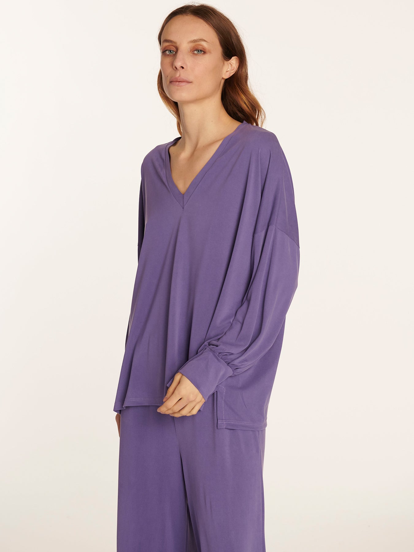 Polera Giorgia Violeta Leidiró