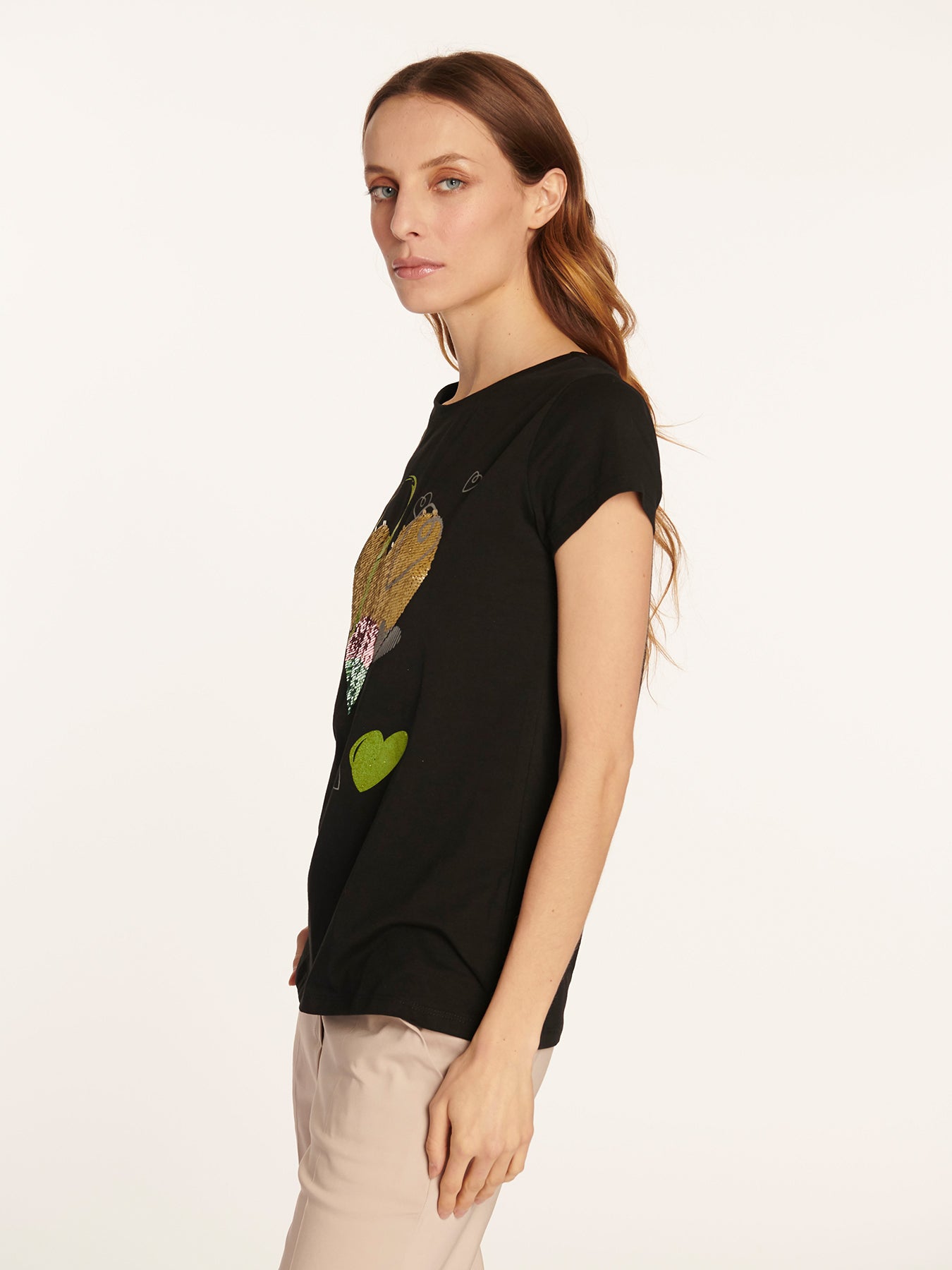 Polera Lidia  Negro Leidiró
