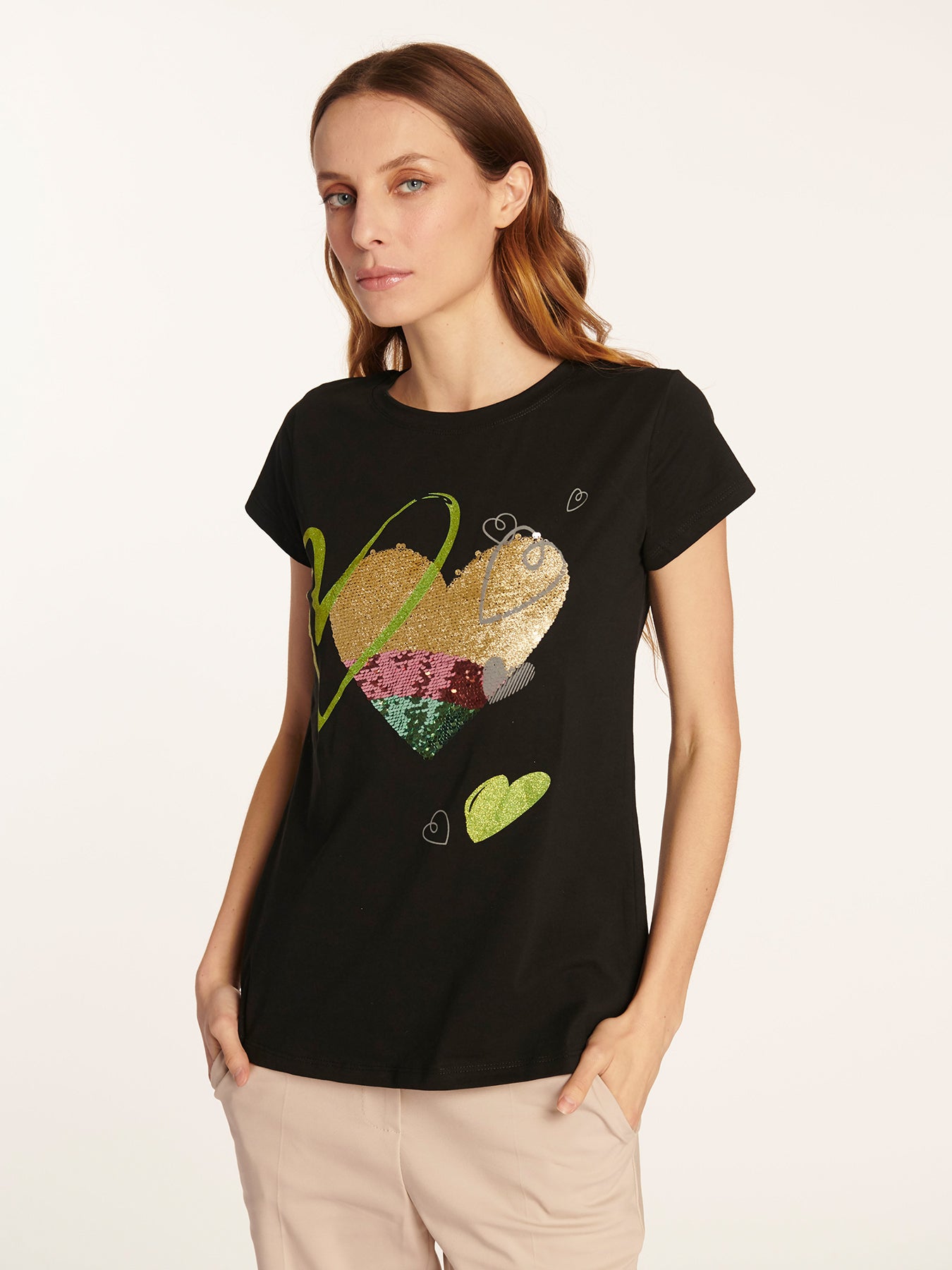 Polera Lidia  Negro Leidiró