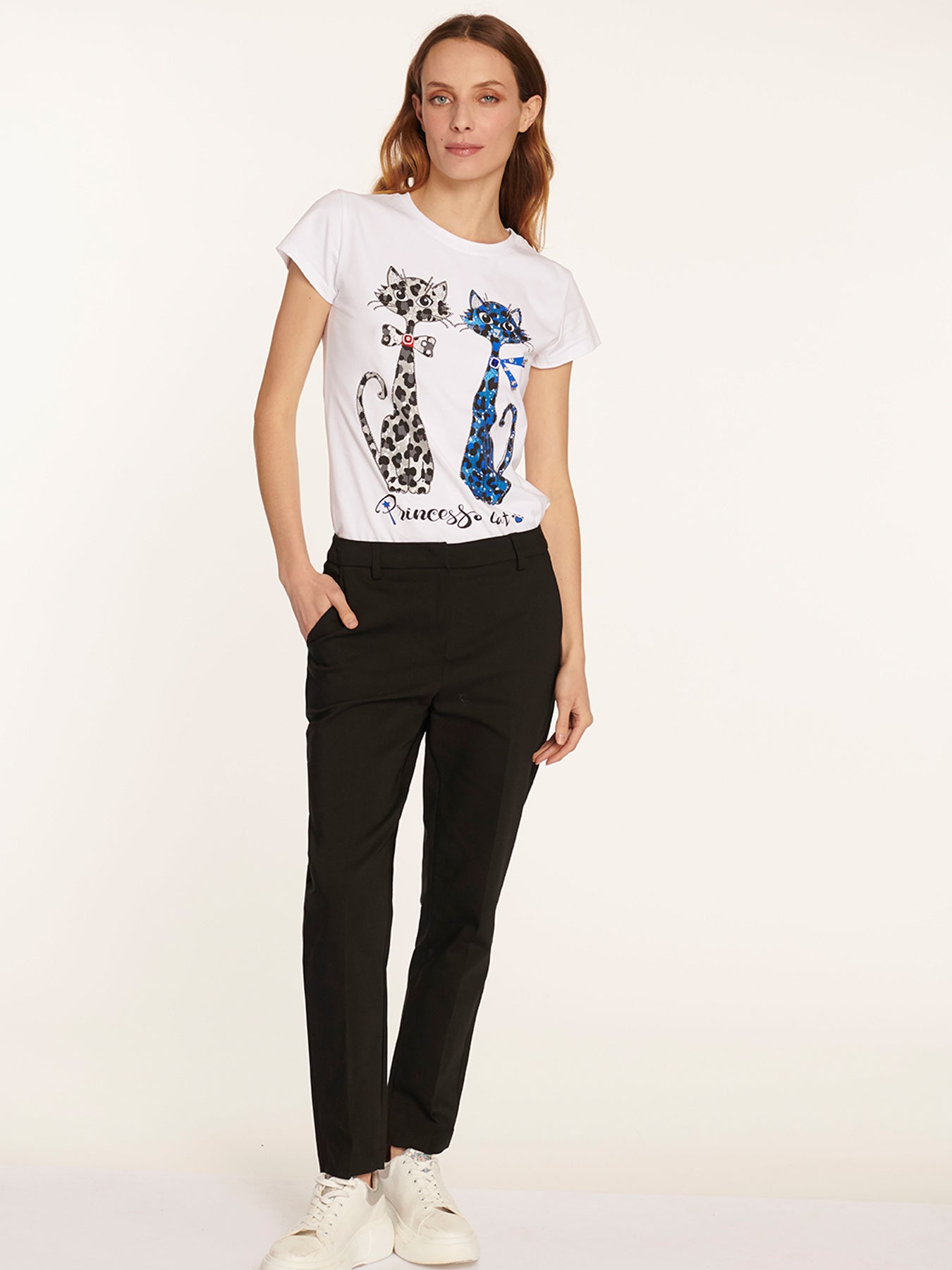 Pantalón Mariella Negro Leidiró