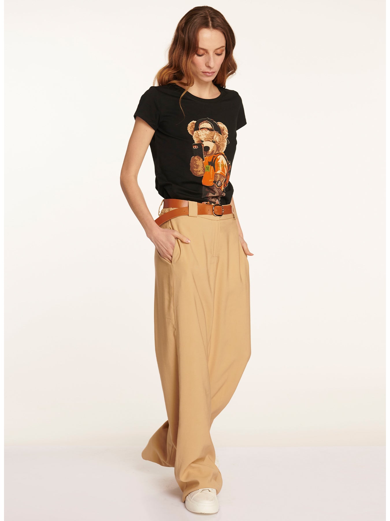 Pantalón Greta Fango Leidiró