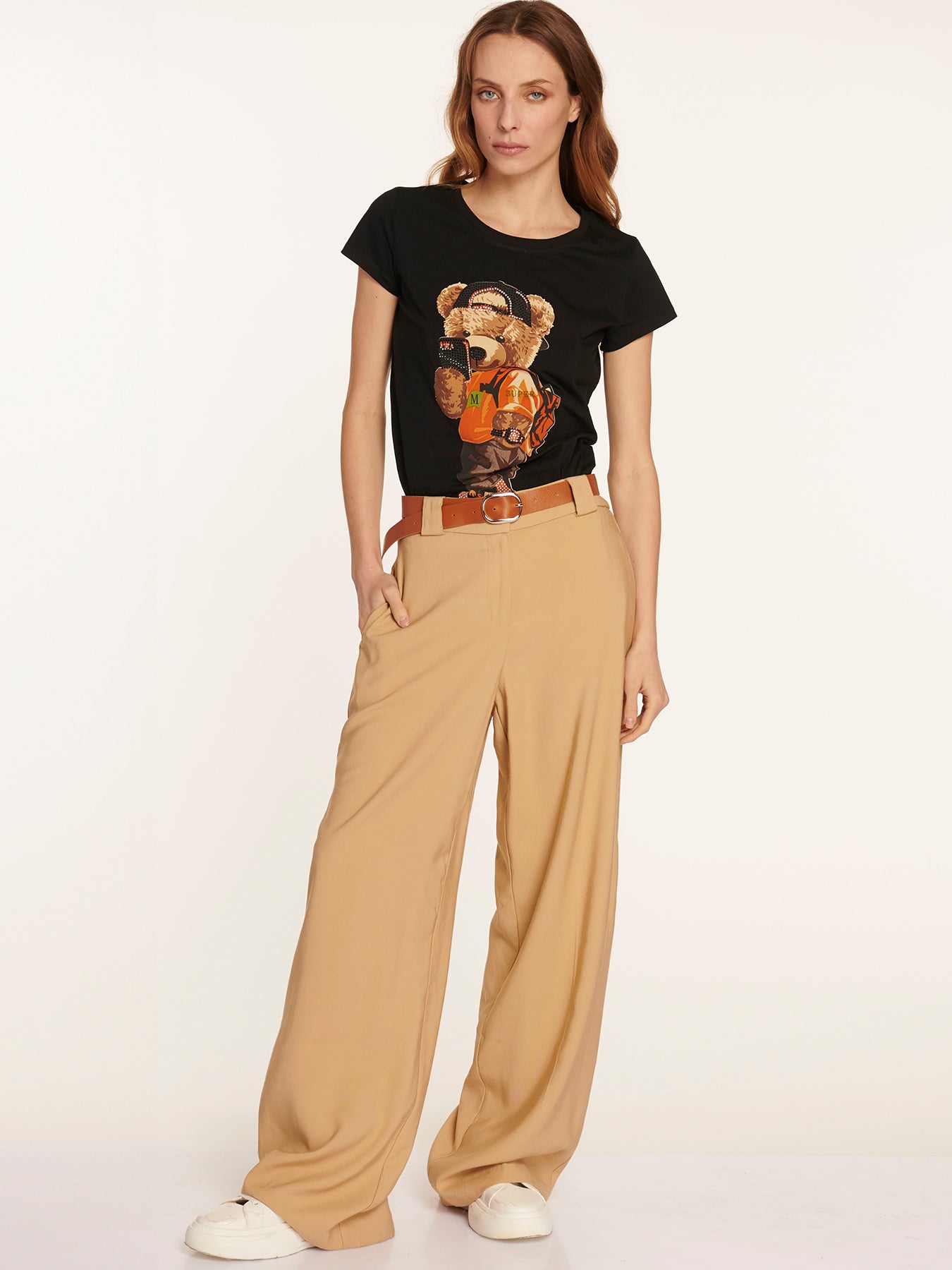 Pantalón Greta Fango Leidiró