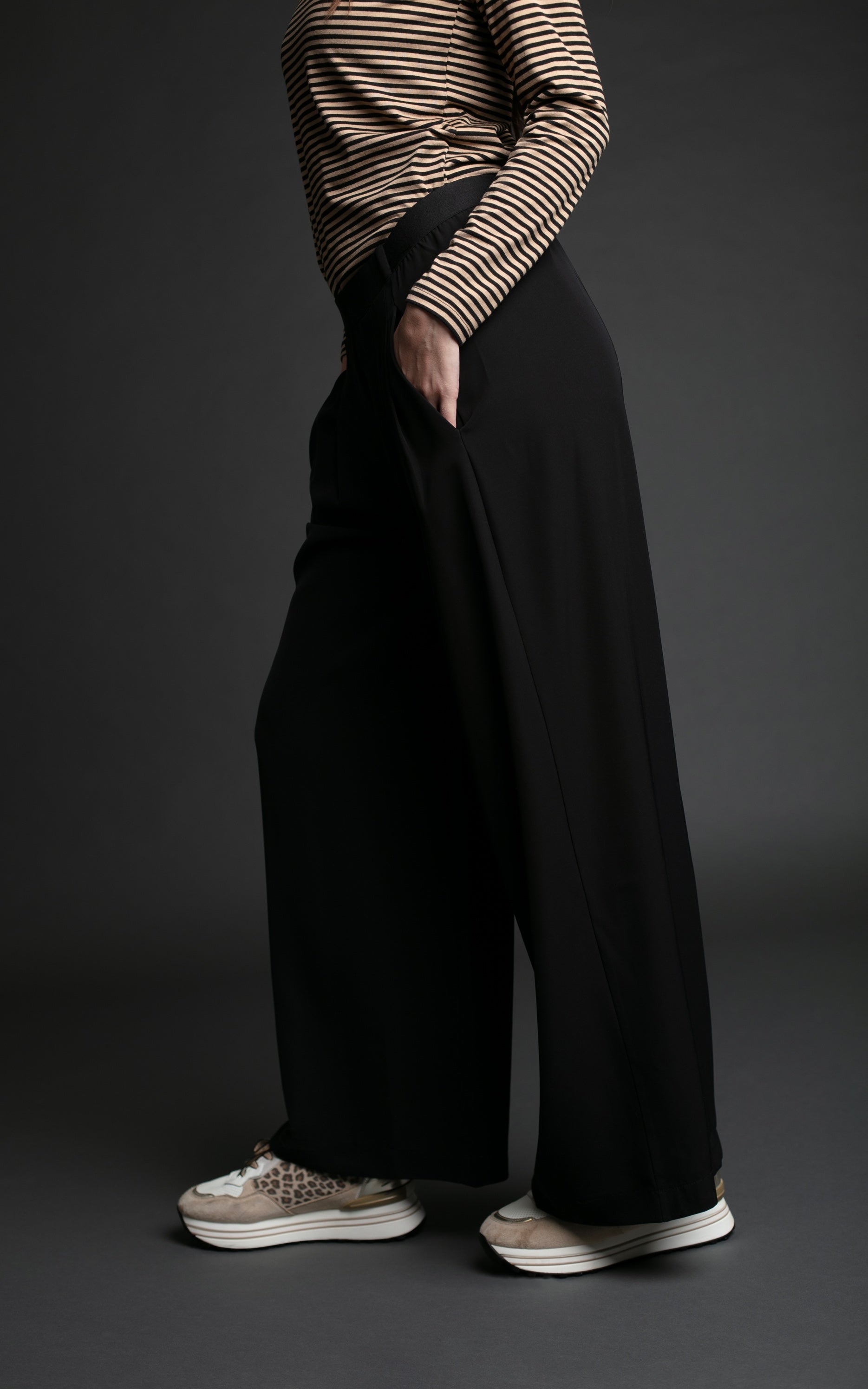 PANTALON  CHIARETTA NEGRO