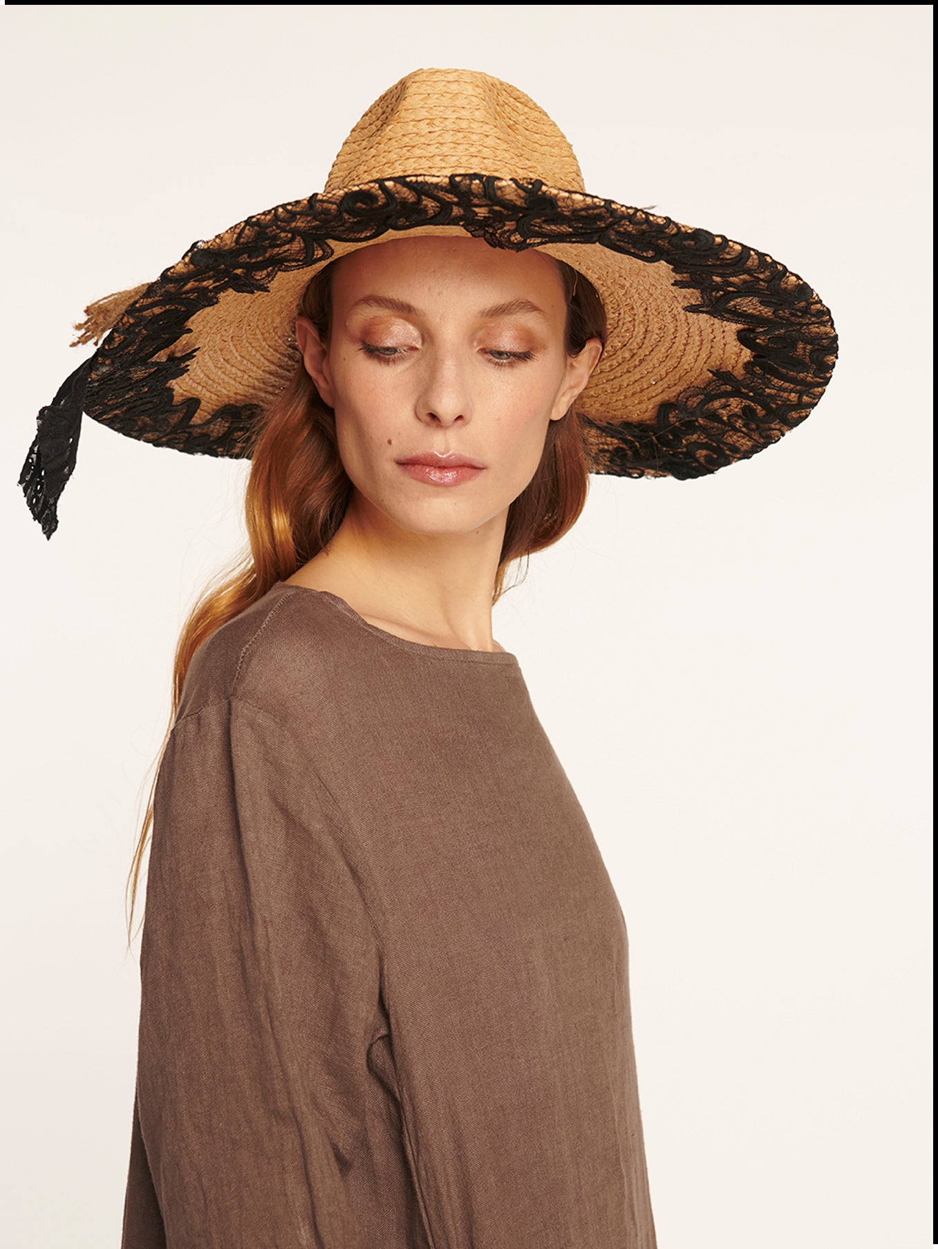 Sombrero Alda Negro Leidiró