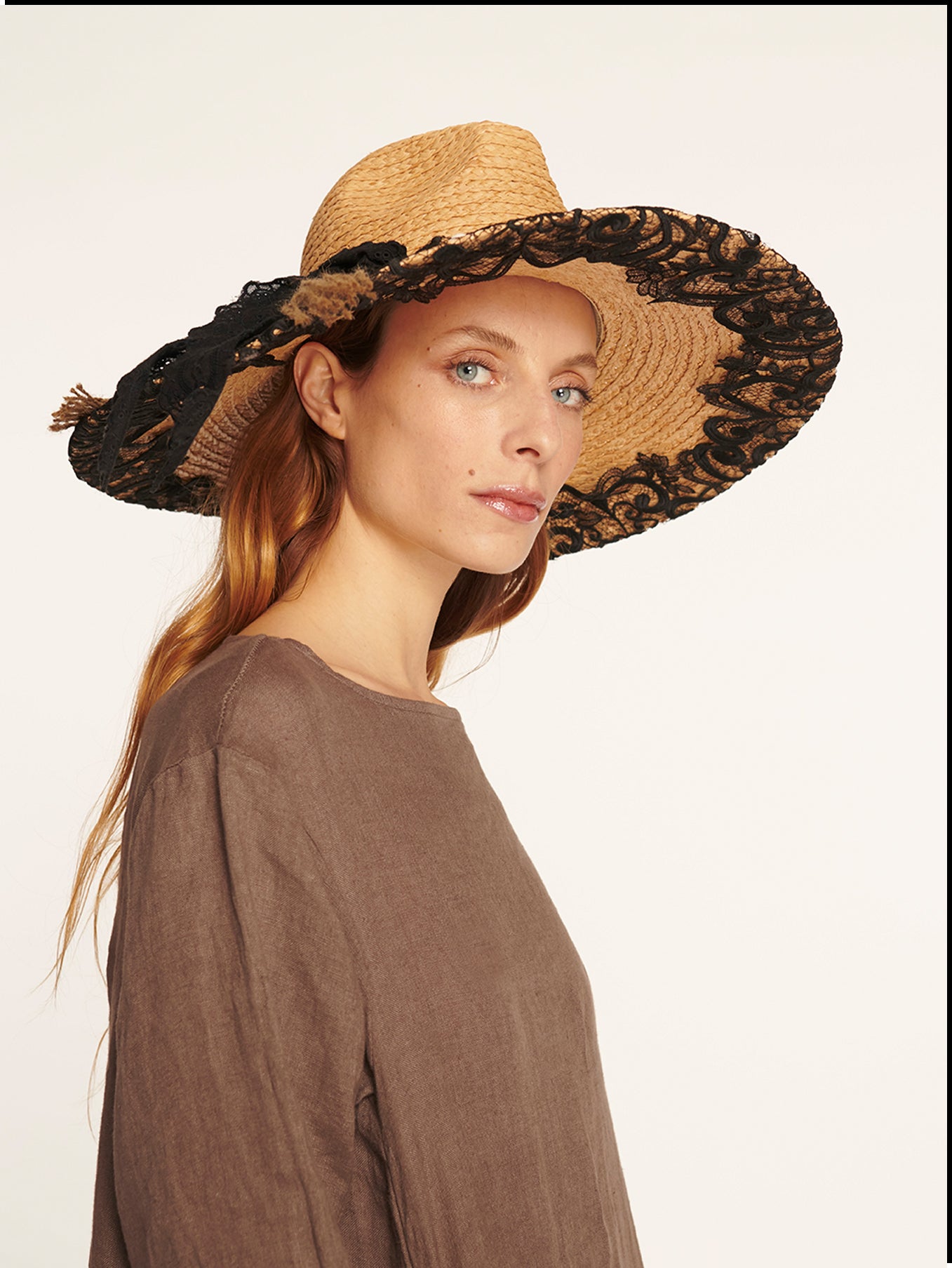 Sombrero Alda Negro Leidiró
