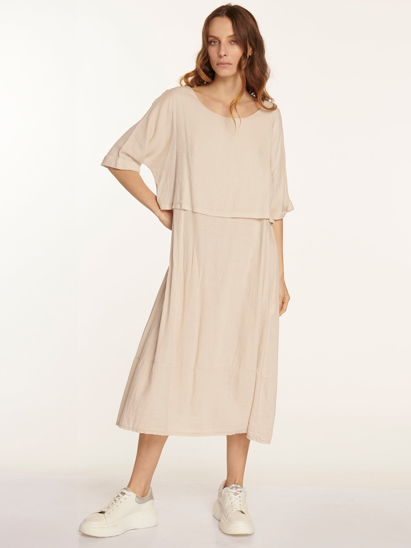 Vestido Lucrezia Sabbia Leidiró