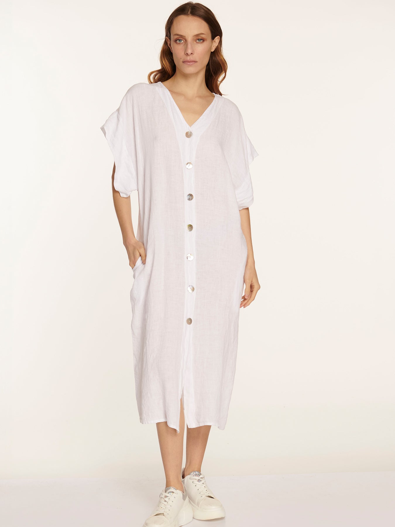 Vestido Allegra Blanco Leidiró