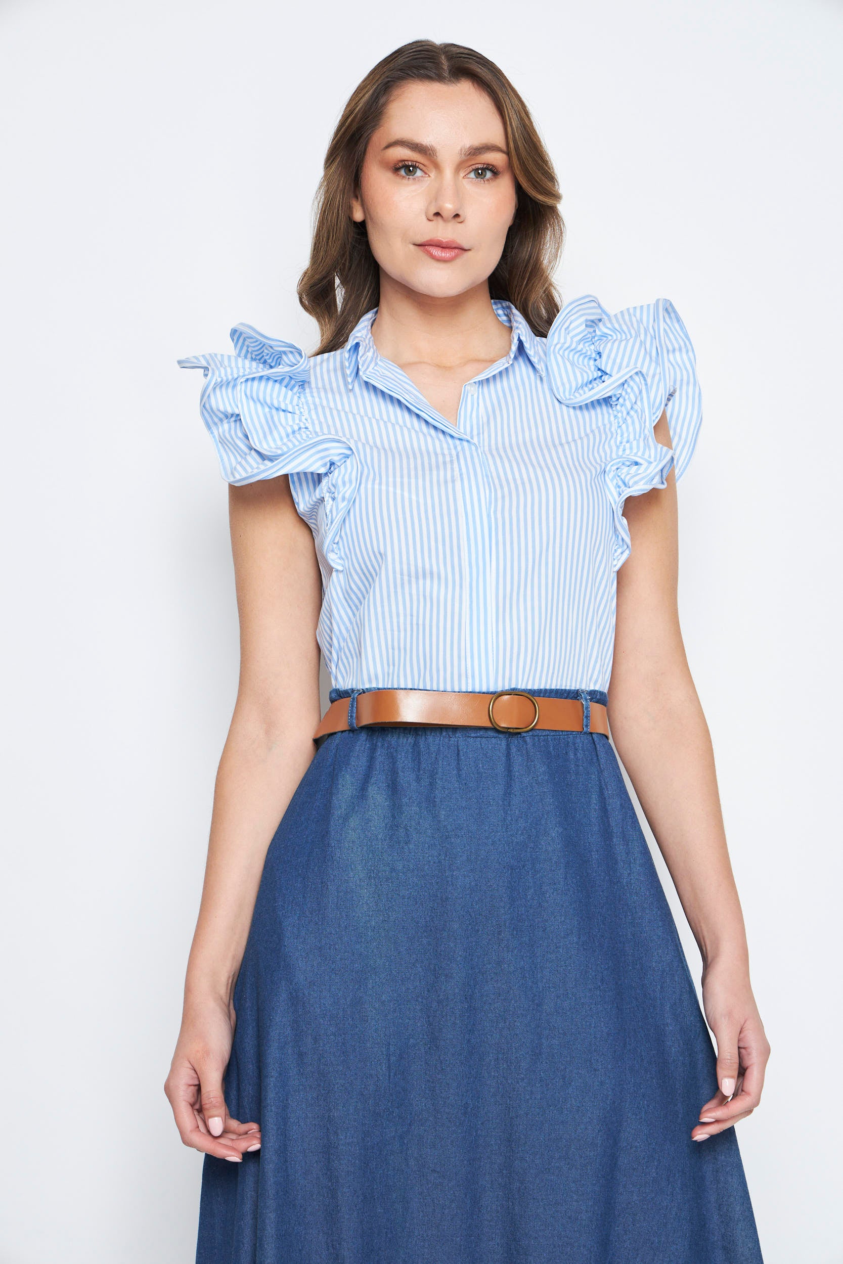 VESTIDO LINA CELESTE