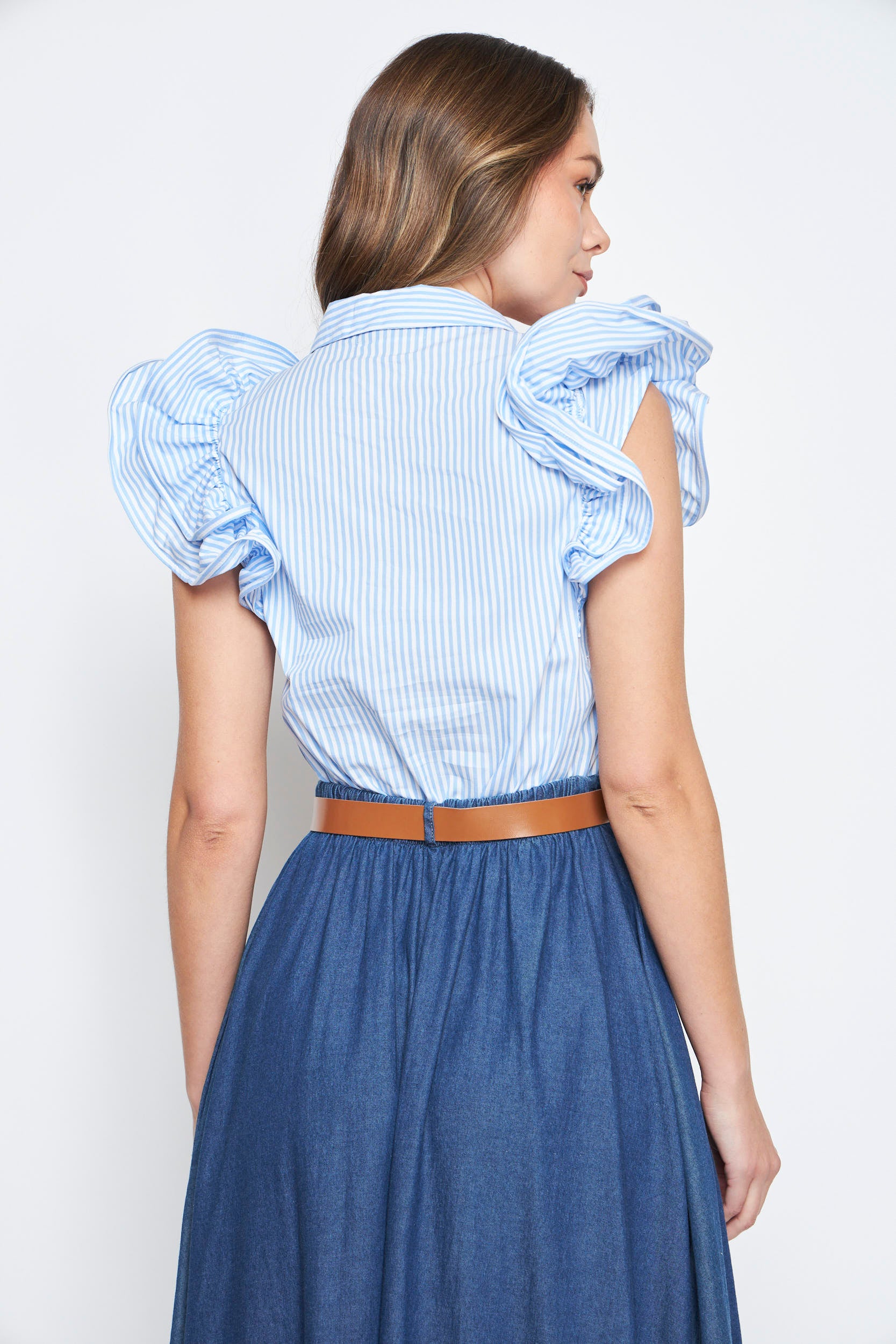 VESTIDO LINA CELESTE