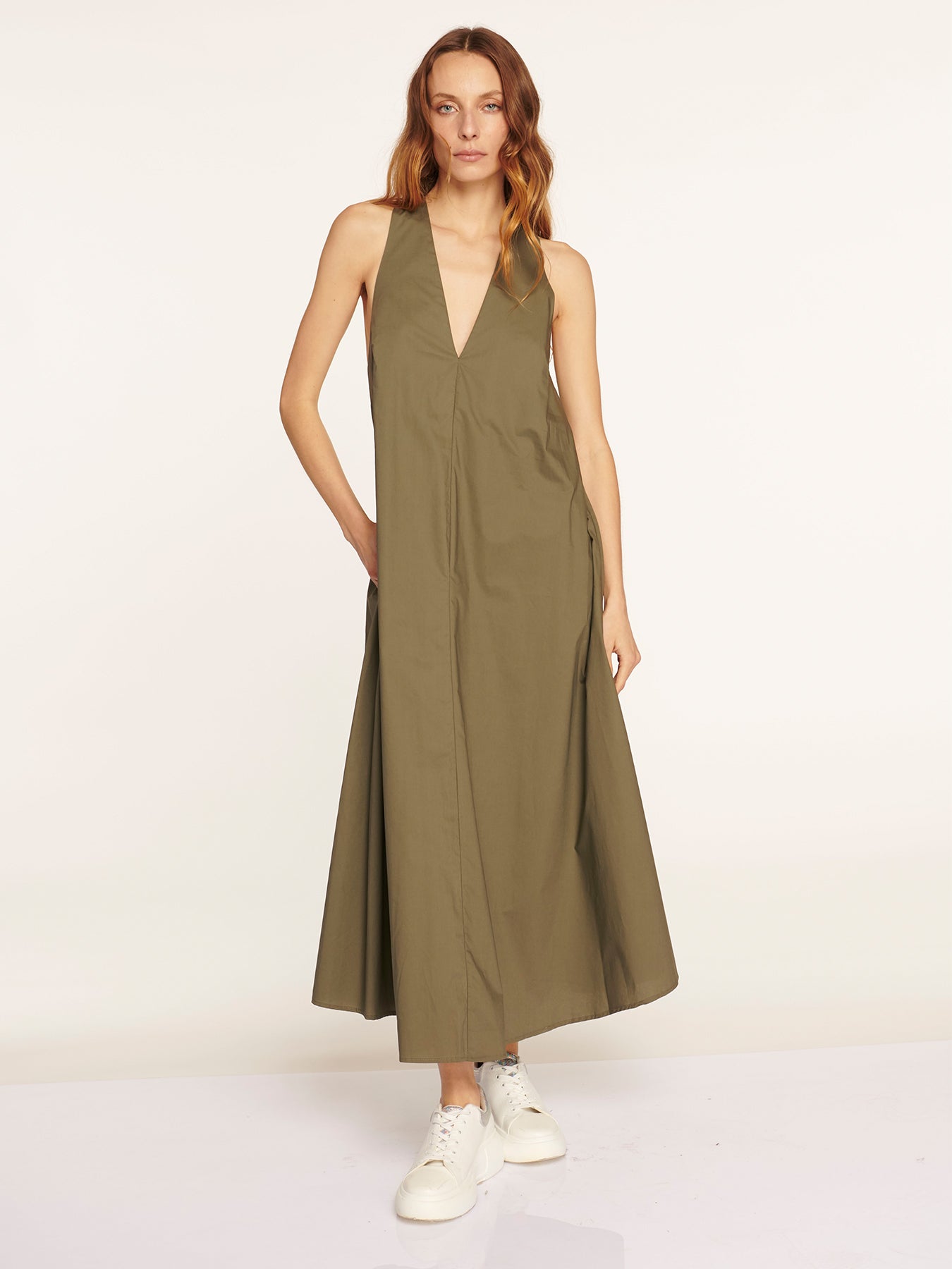 Vestido Giorgia  Militar Leidiró
