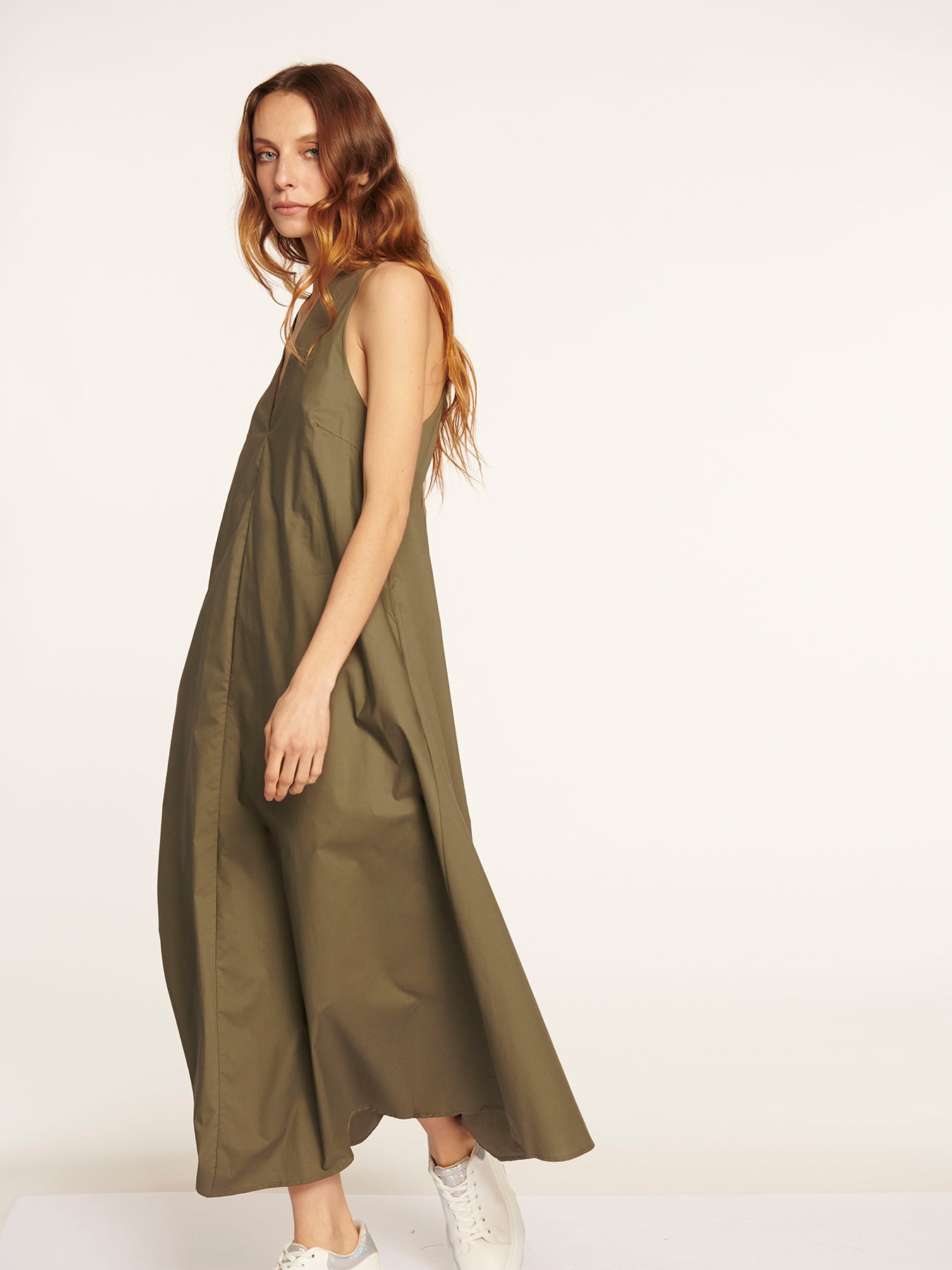 Vestido Giorgia  Militar Leidiró