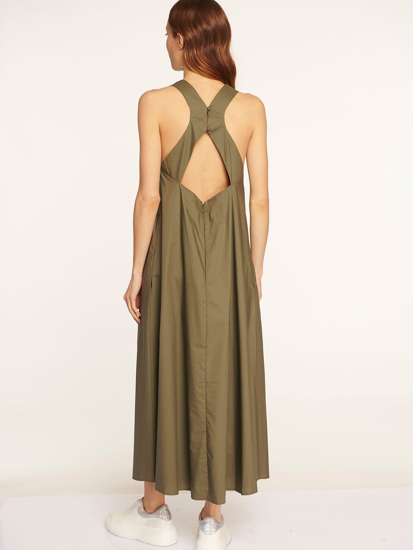 Vestido Giorgia  Militar Leidiró