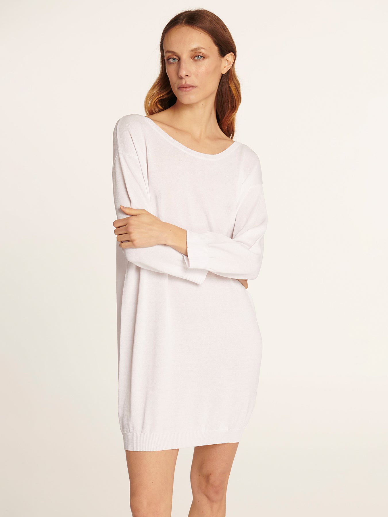 Sweater Vincenza Blanco Leidiró