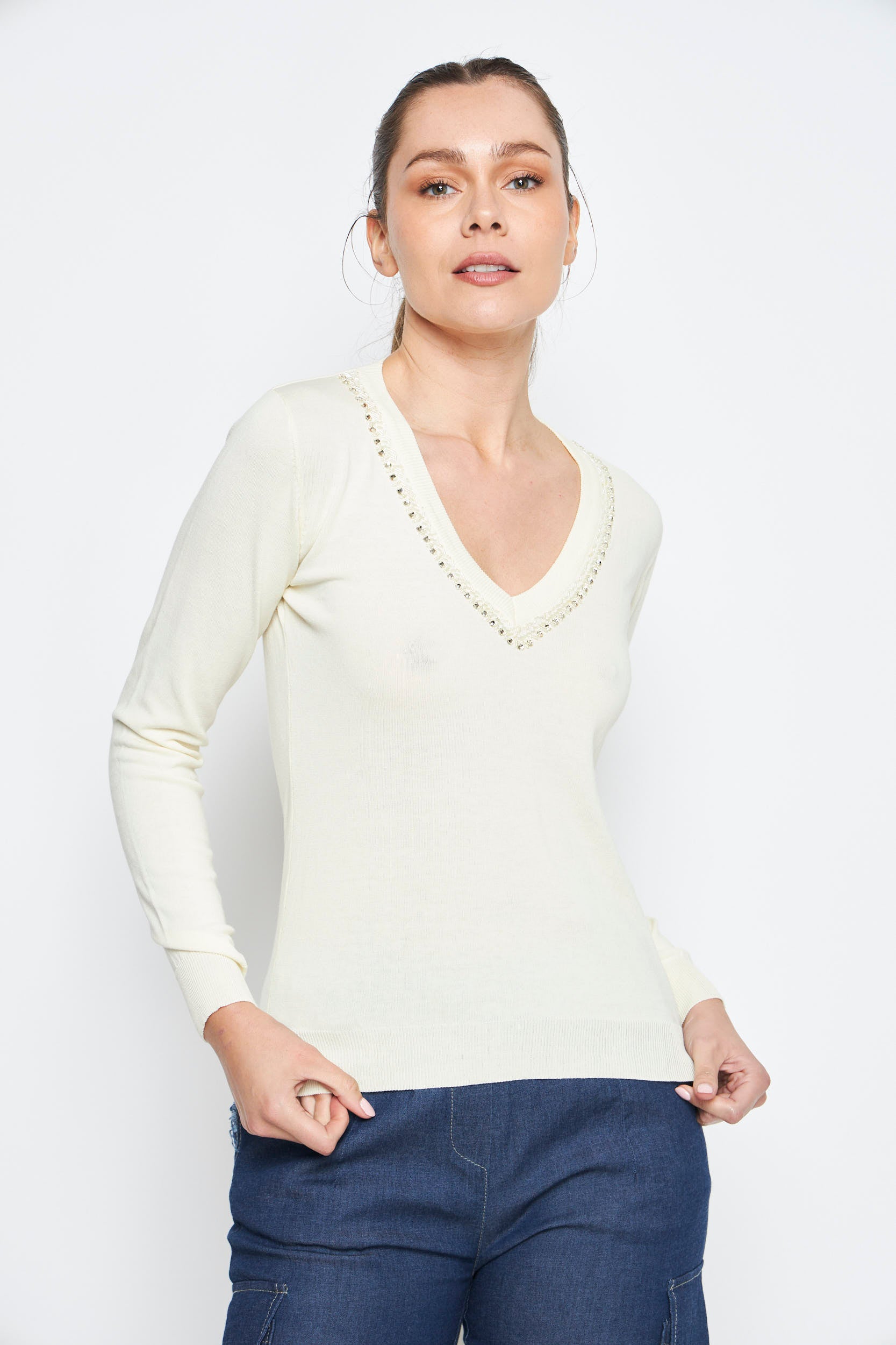 SWEATER LINA BLANCO