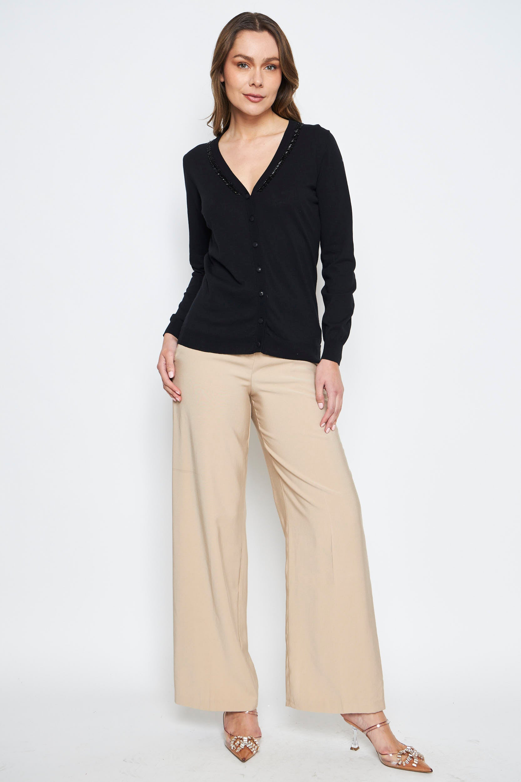 CARDIGAN VITA NEGRO