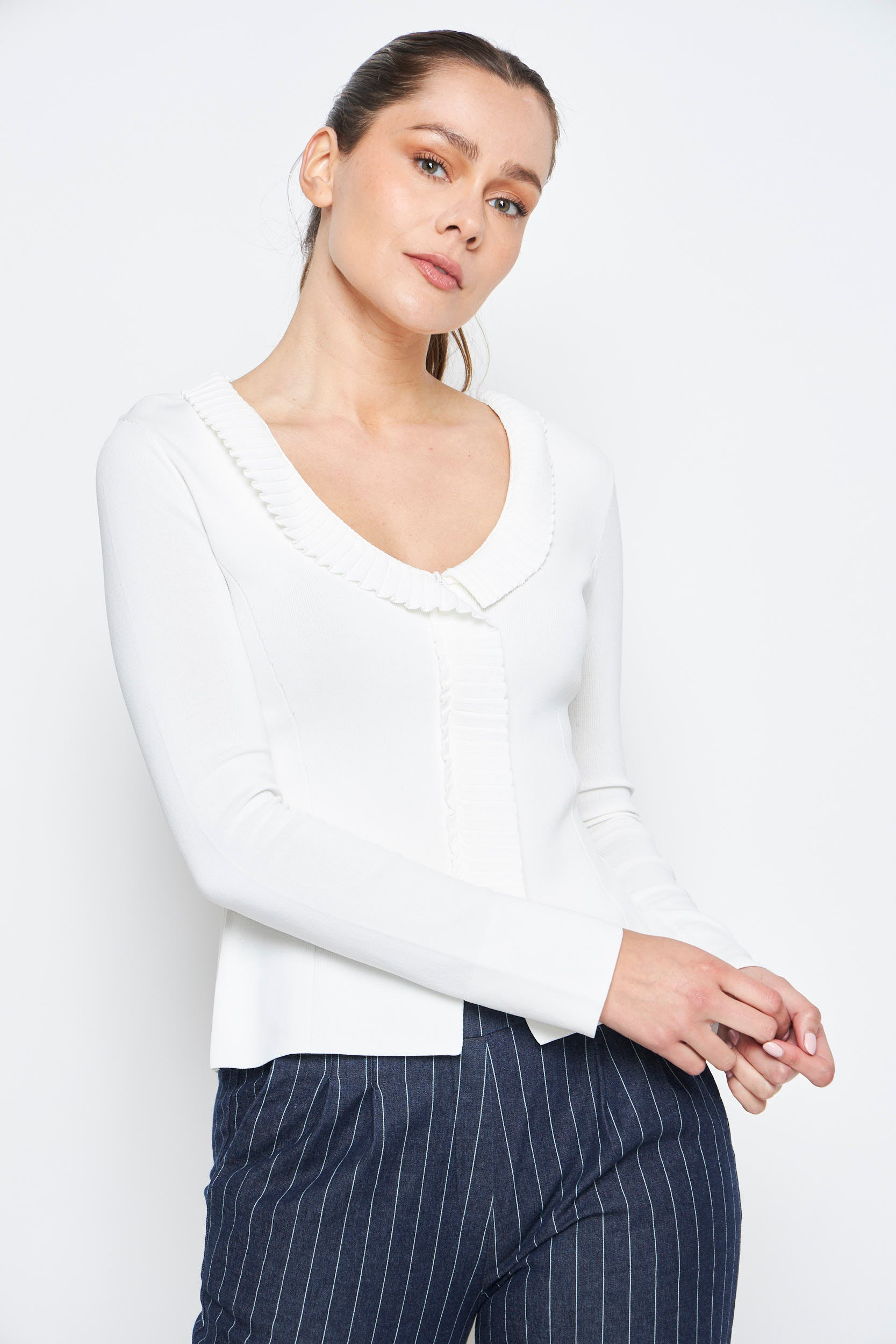 CARDIGAN MIRA BLANCO