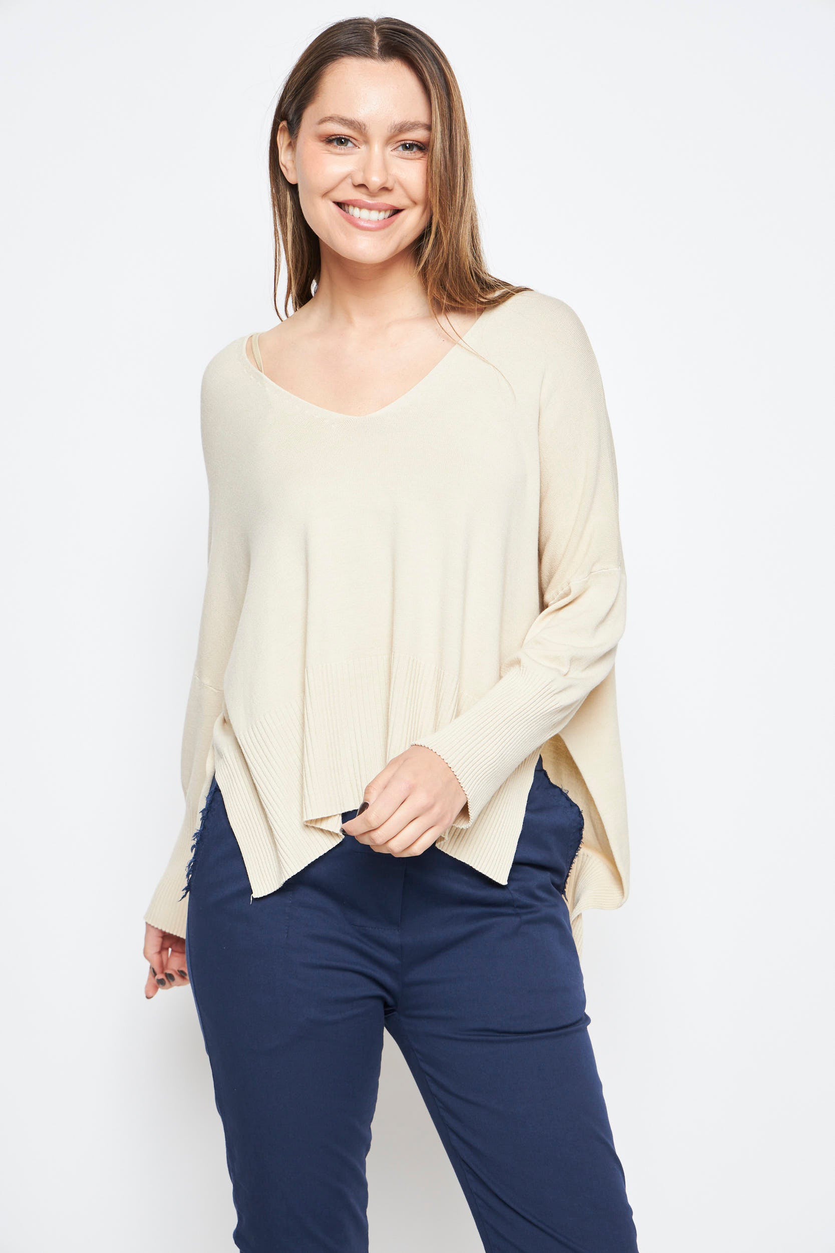 SWEATER LILA ALMENDRA