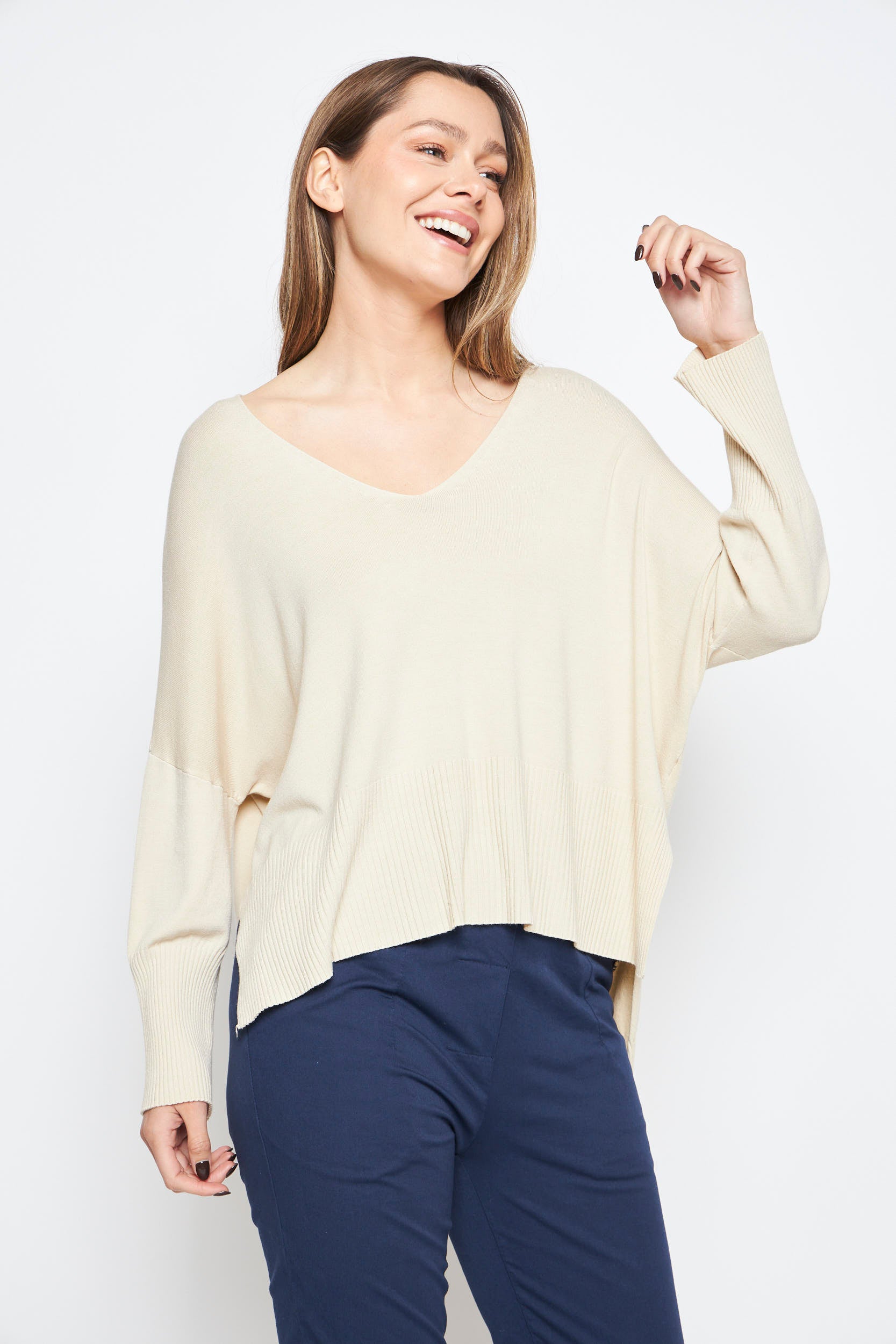 SWEATER LILA ALMENDRA
