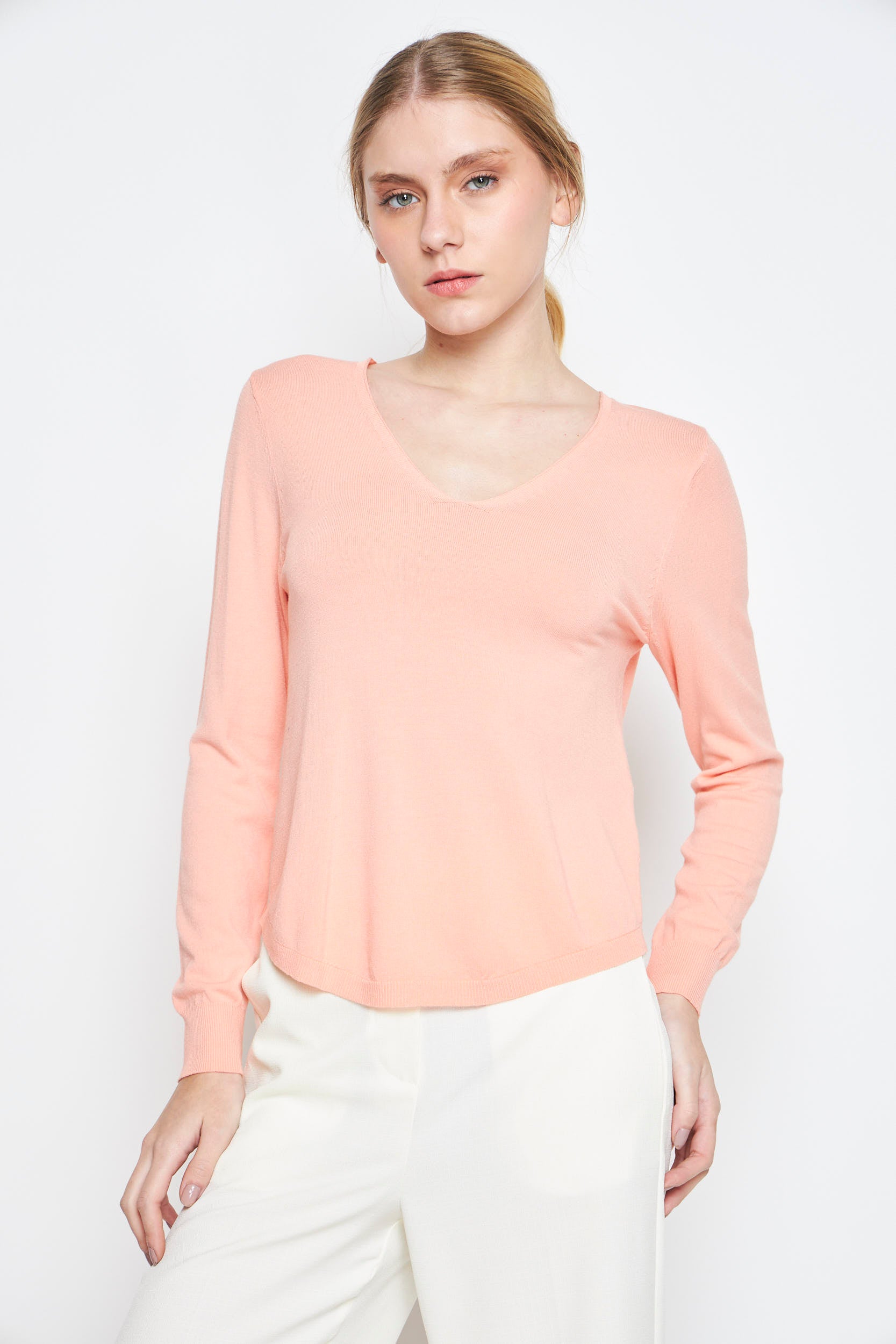 SWEATER ZARA SALMON