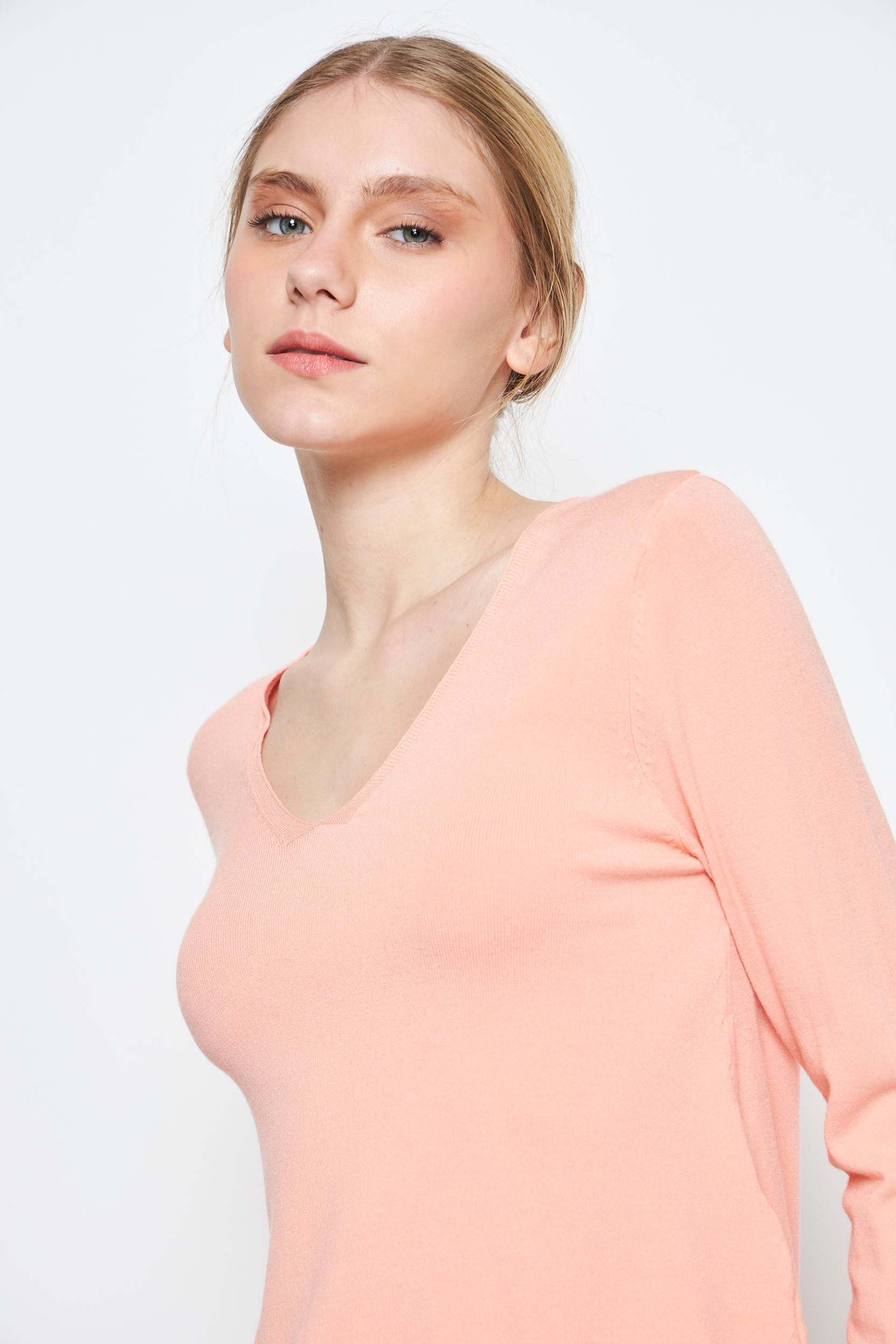 SWEATER ZARA SALMON