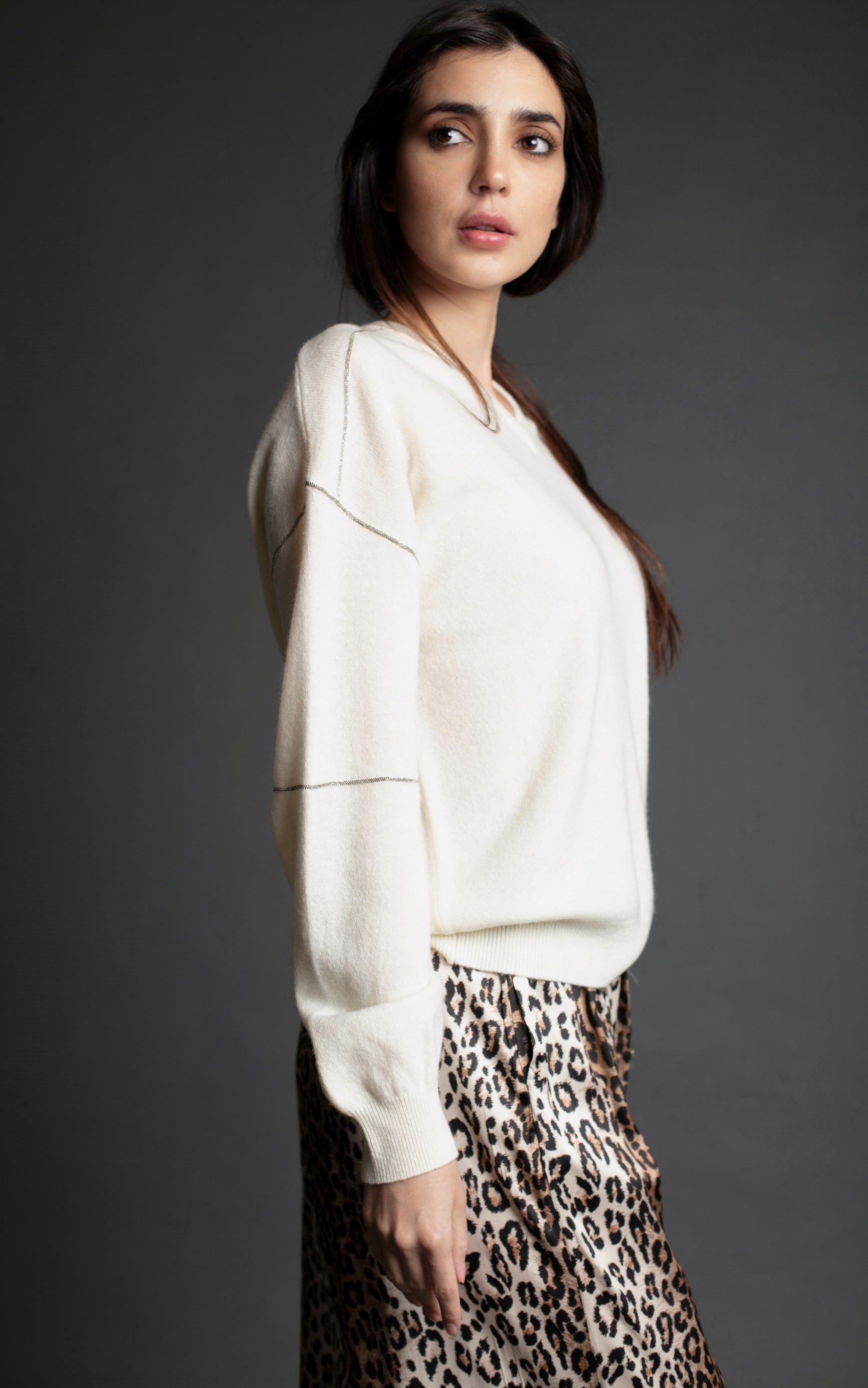 SWEATER  ISABELLA CRUDO