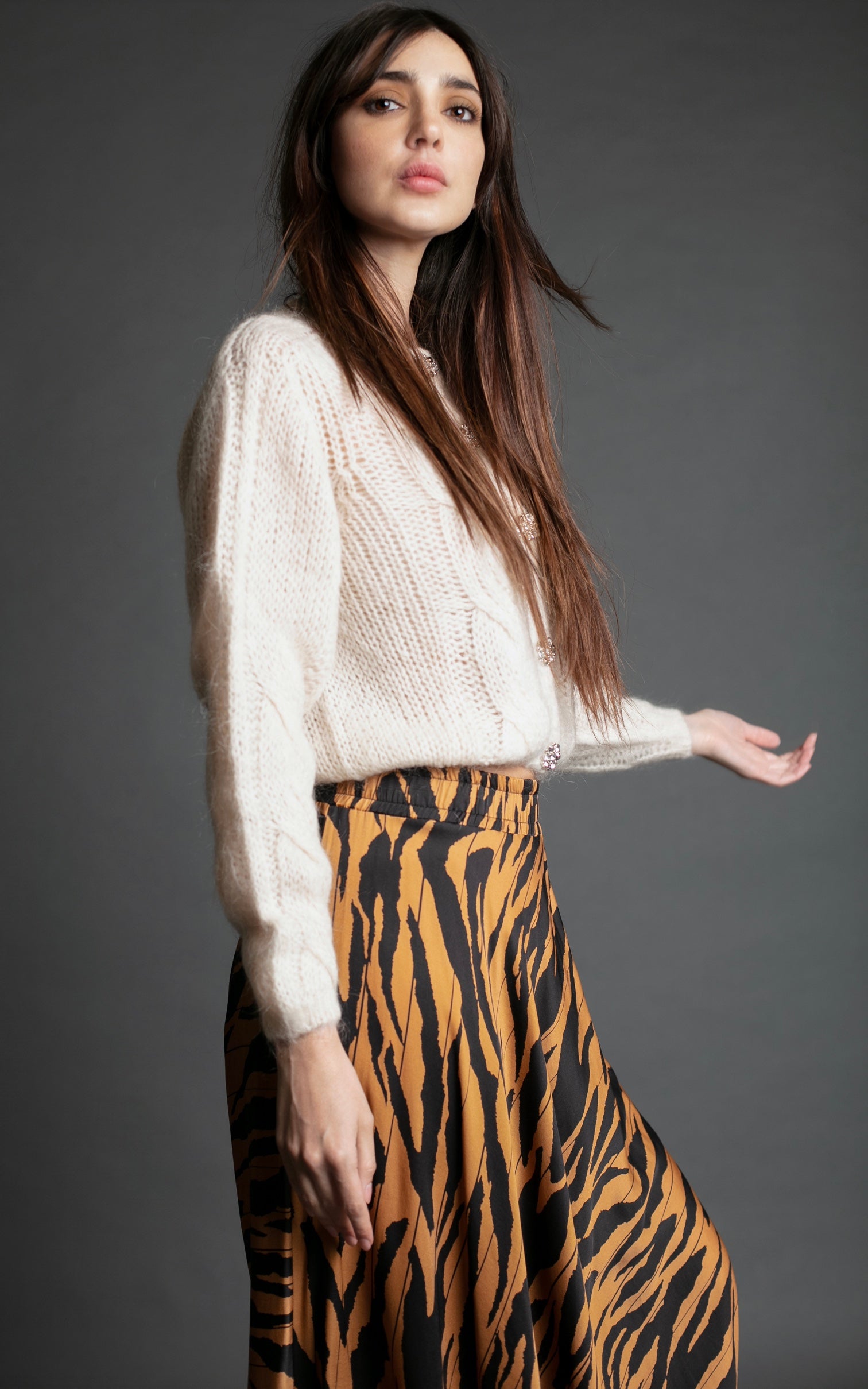 CARDIGAN  MARCELLA CRUDO