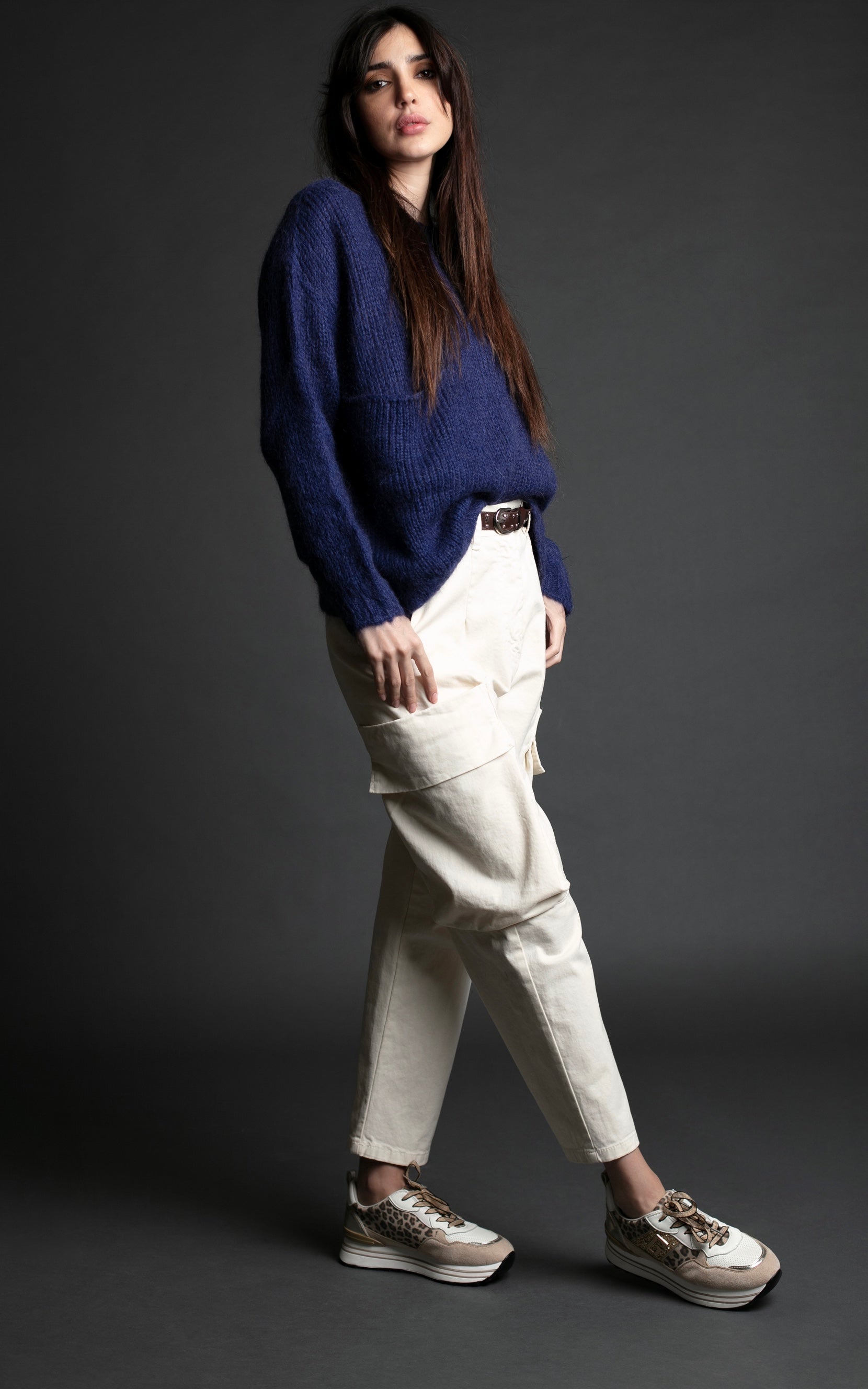 SWEATER  ROSALBA AZUL