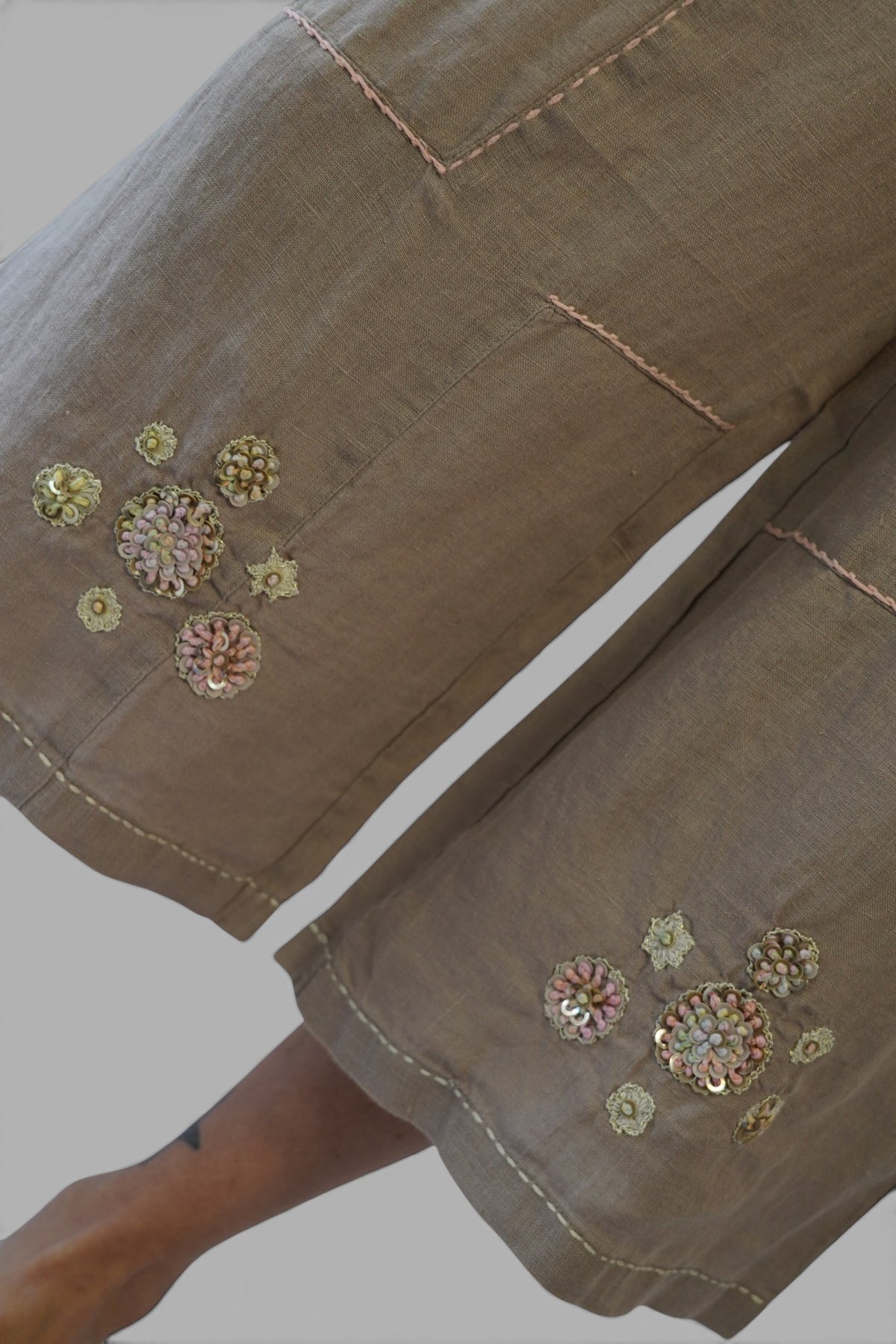 Pantalón Emilia Taupe Leidiró
