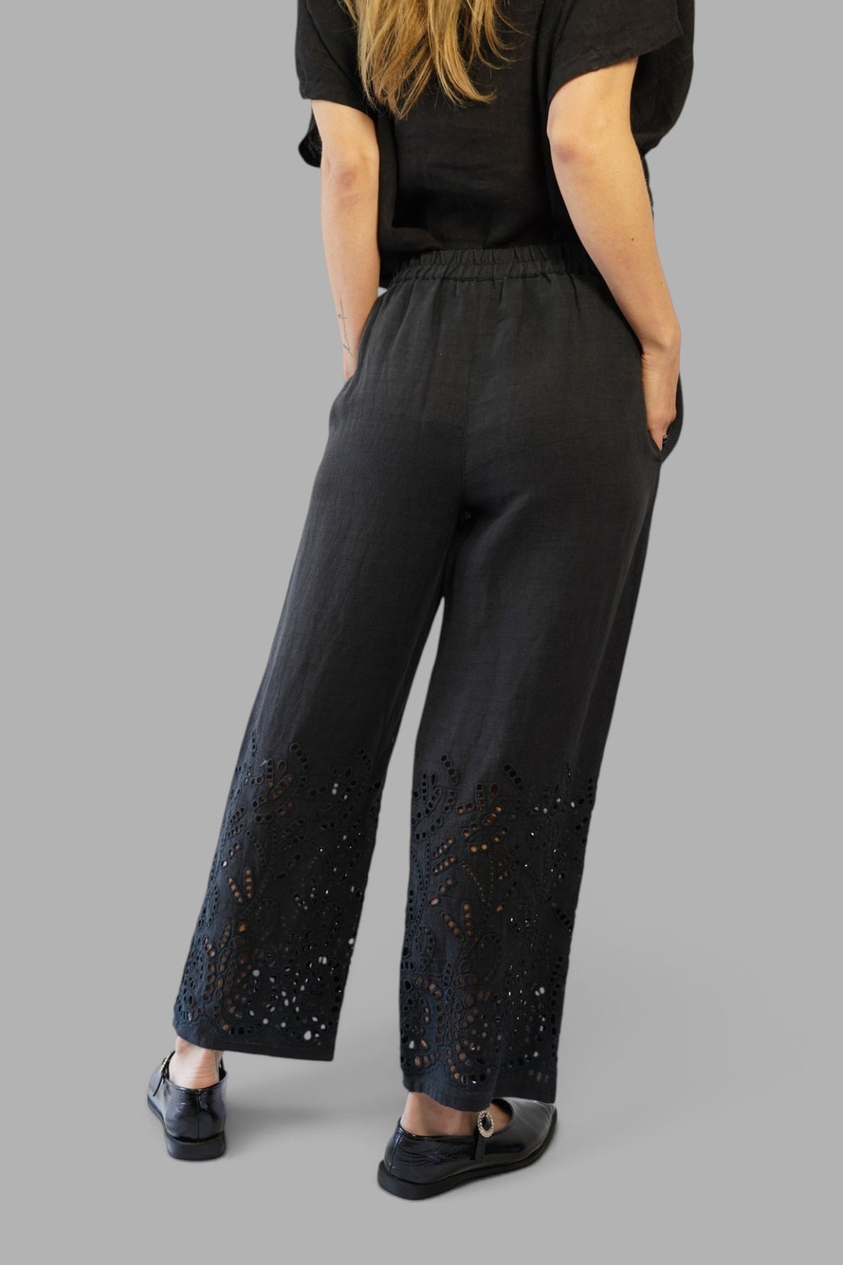 Pantalón Isabella Negro Leidiró