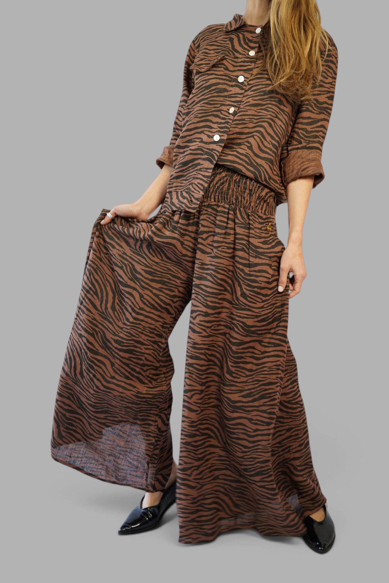 Pantalón Valentina Chocolate Leidiró
