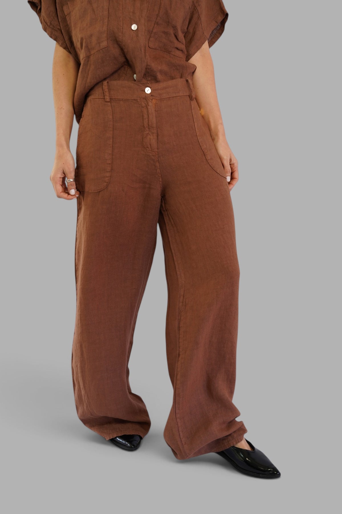 Pantalón Camilla Chocolate Leidiró