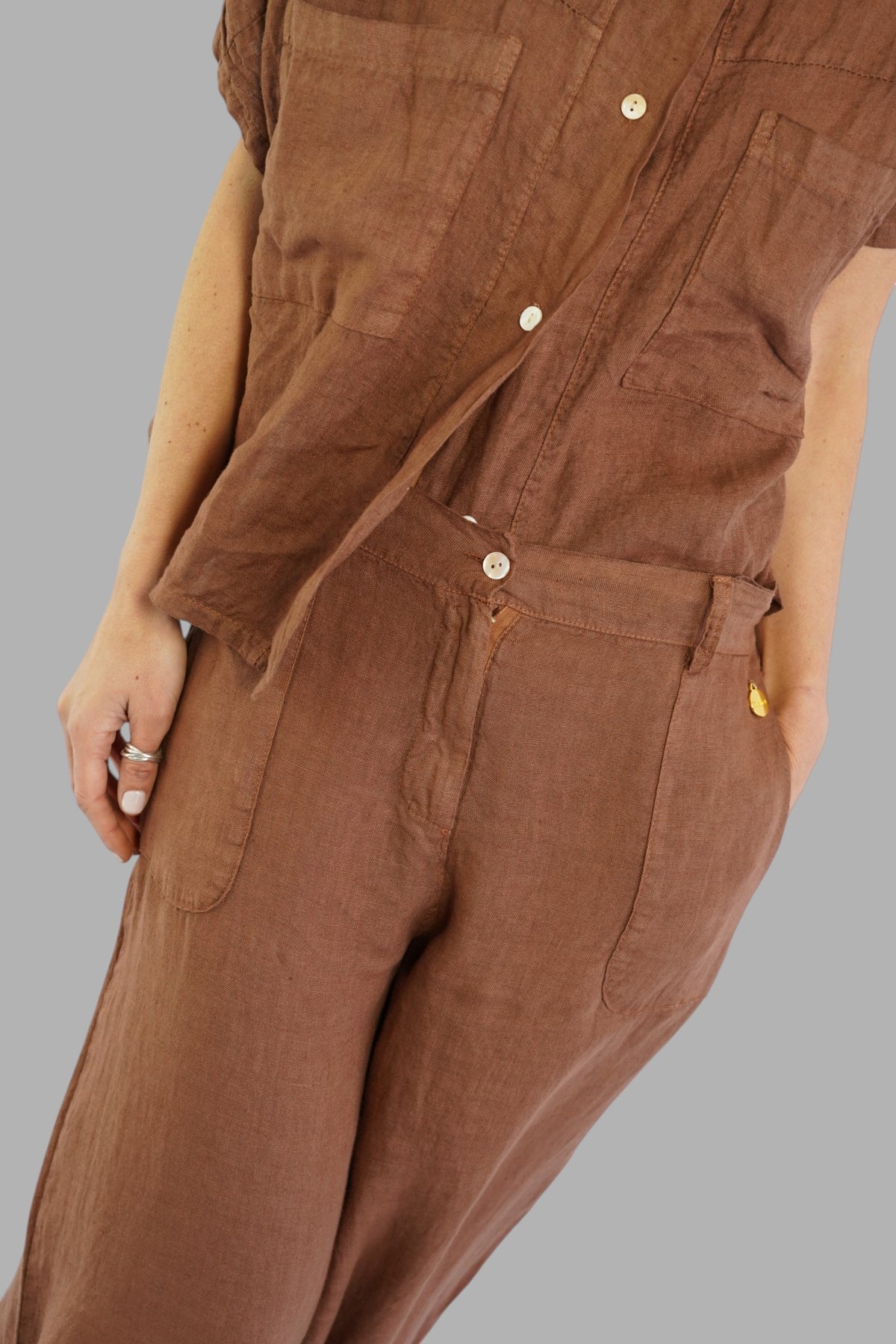 Pantalón Camilla Chocolate Leidiró
