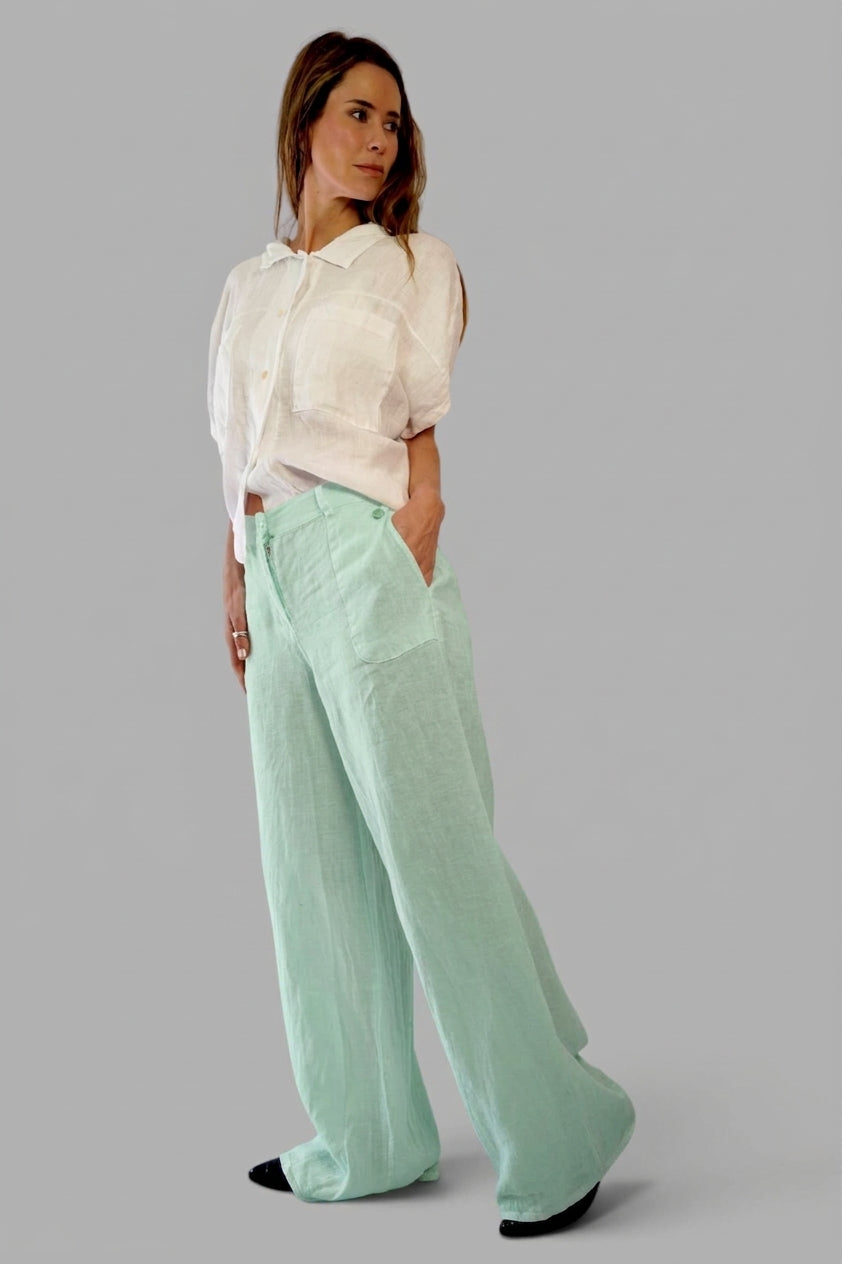 Pantalón Camilla Menta Leidiró