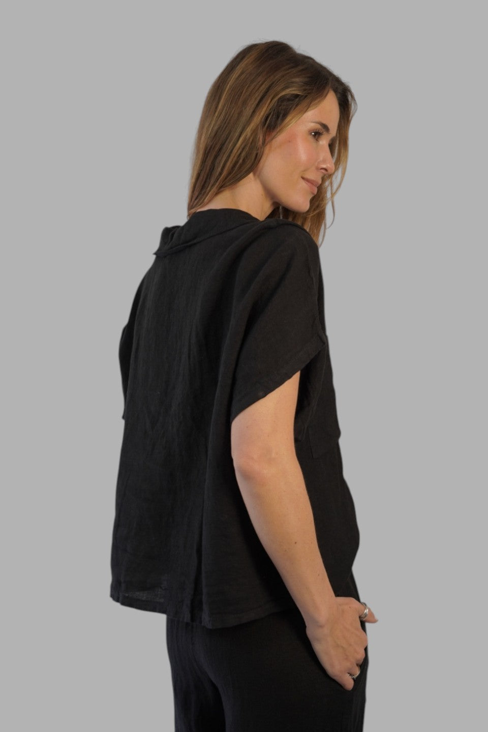 Blusa Bianca Negro Leidiró
