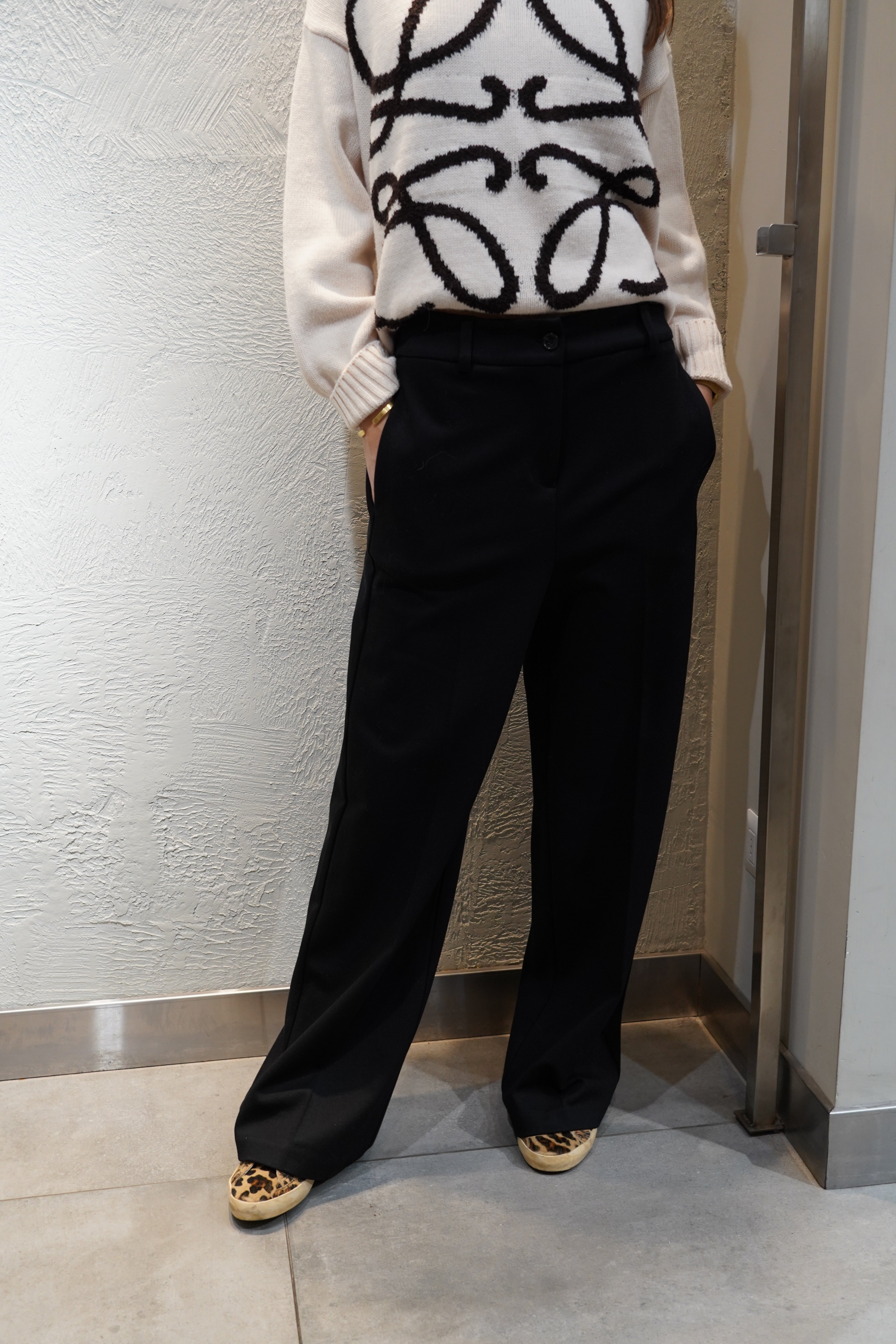Pantalón Mujer Luna Negro