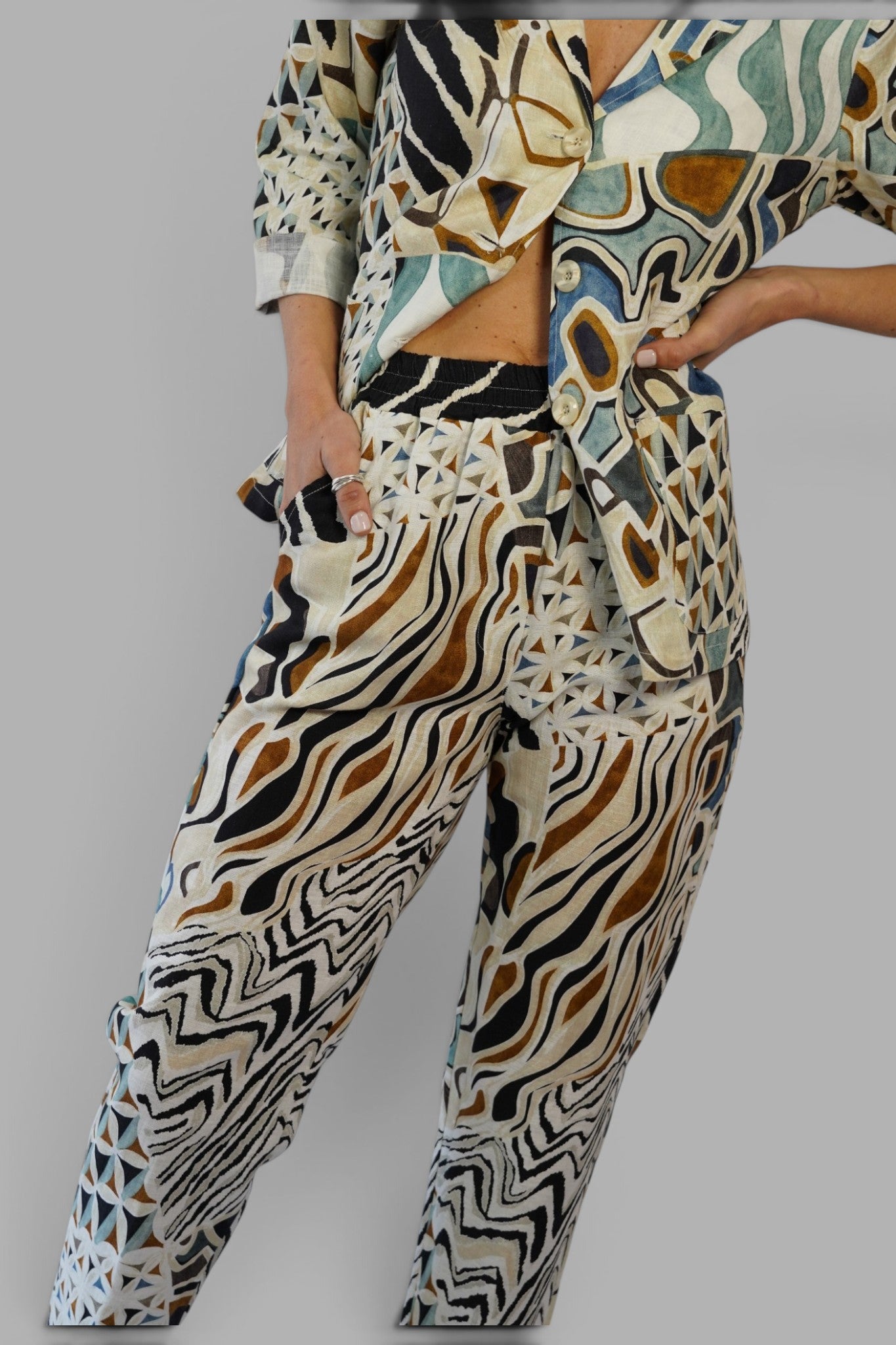 Pantalón Giorgia Beige Leidiró