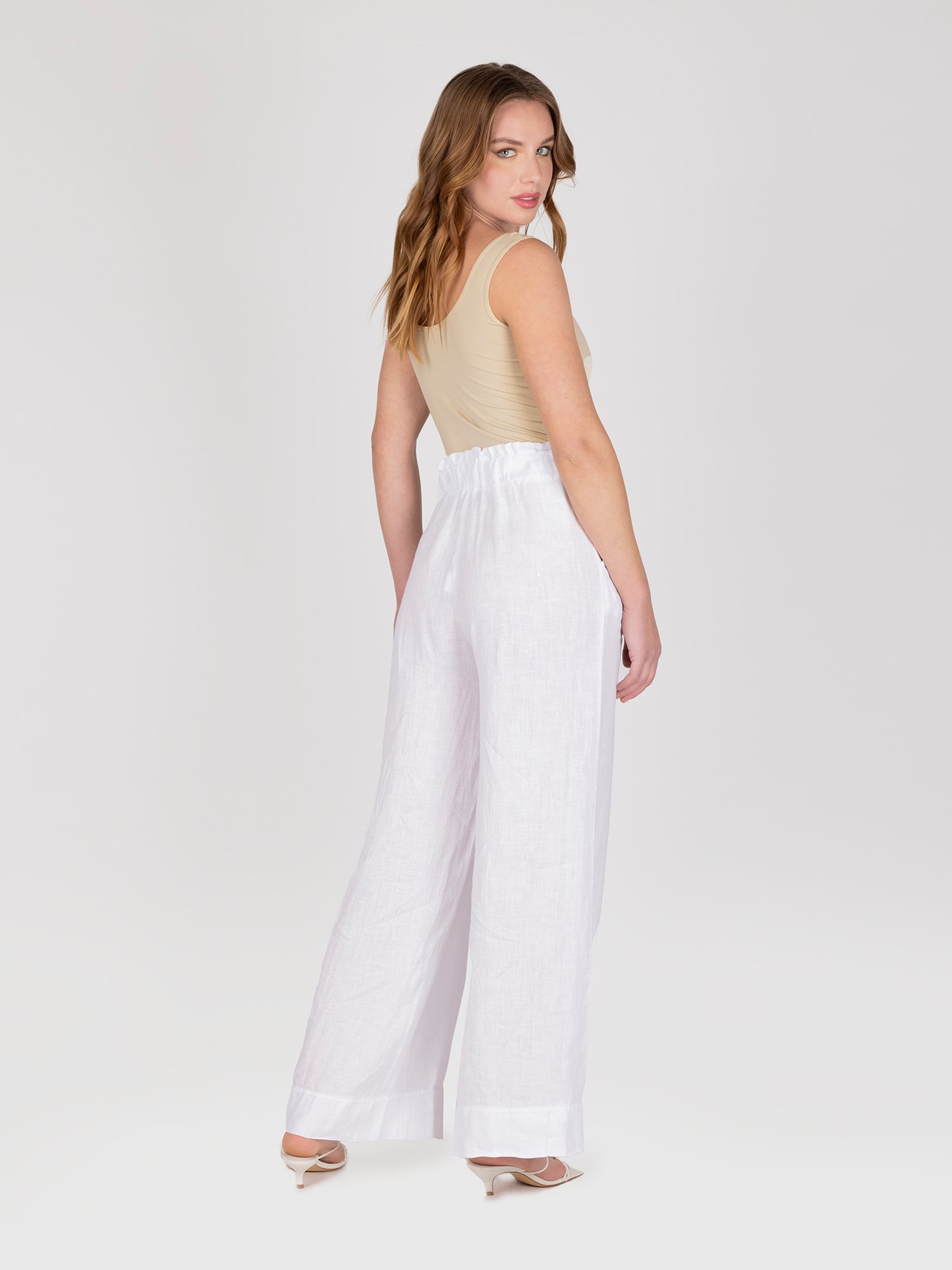 Pantalon Blanco Leidiro