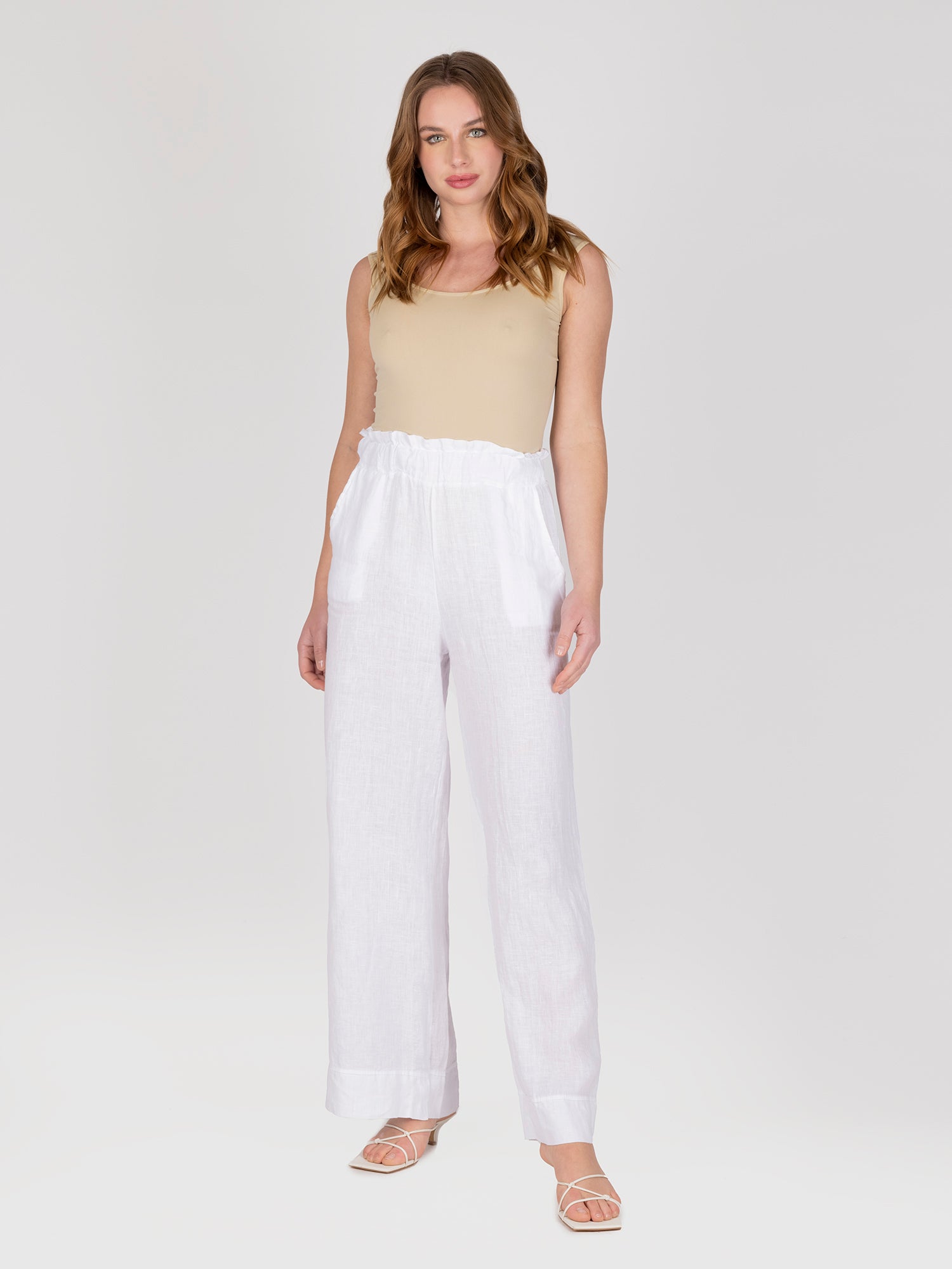 Pantalon Blanco Leidiro