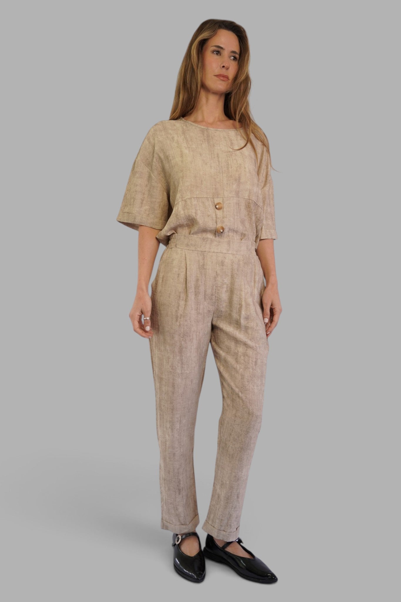 Pantalón Martina Beige Leidiró
