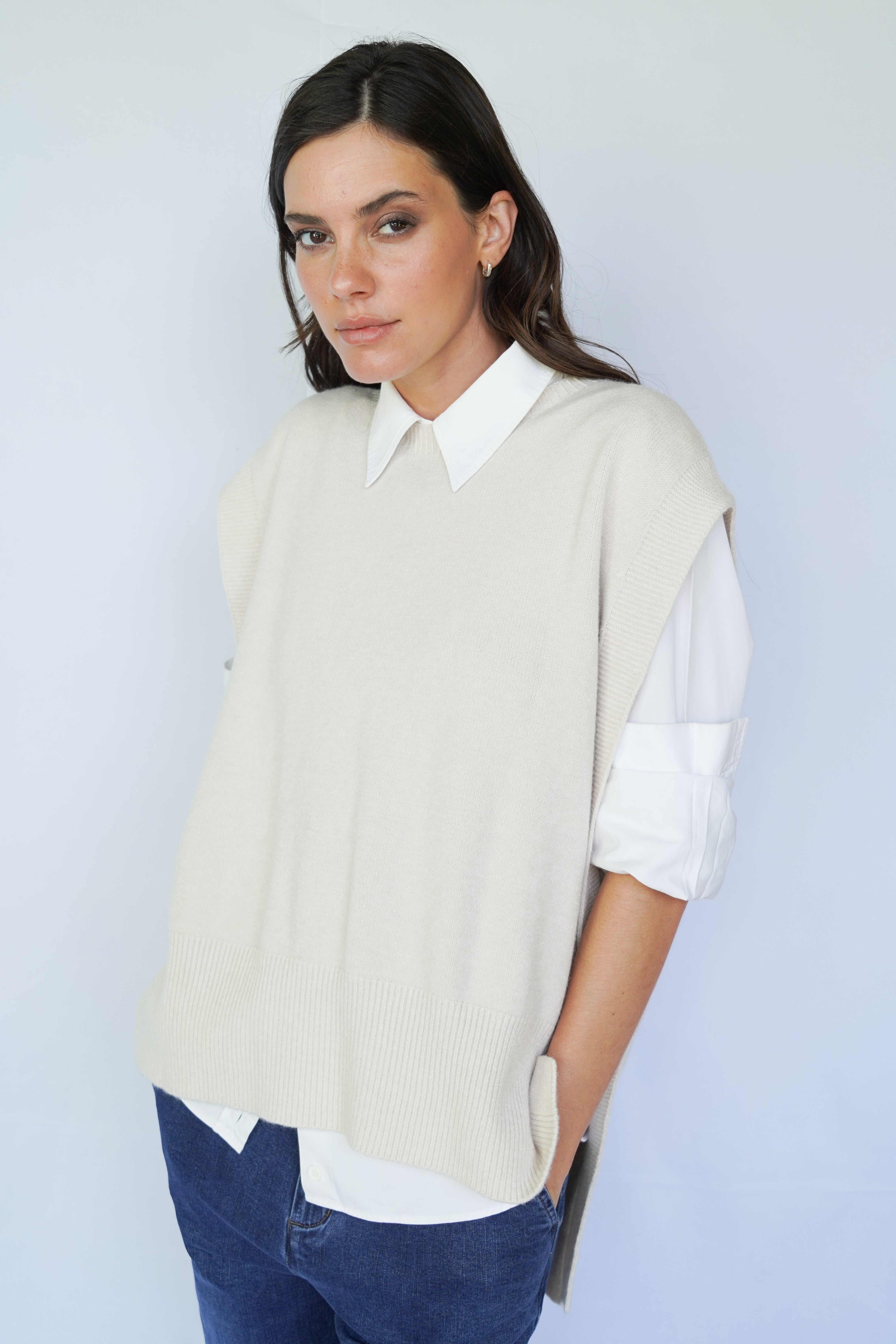 Gillet Francesca Sabbia