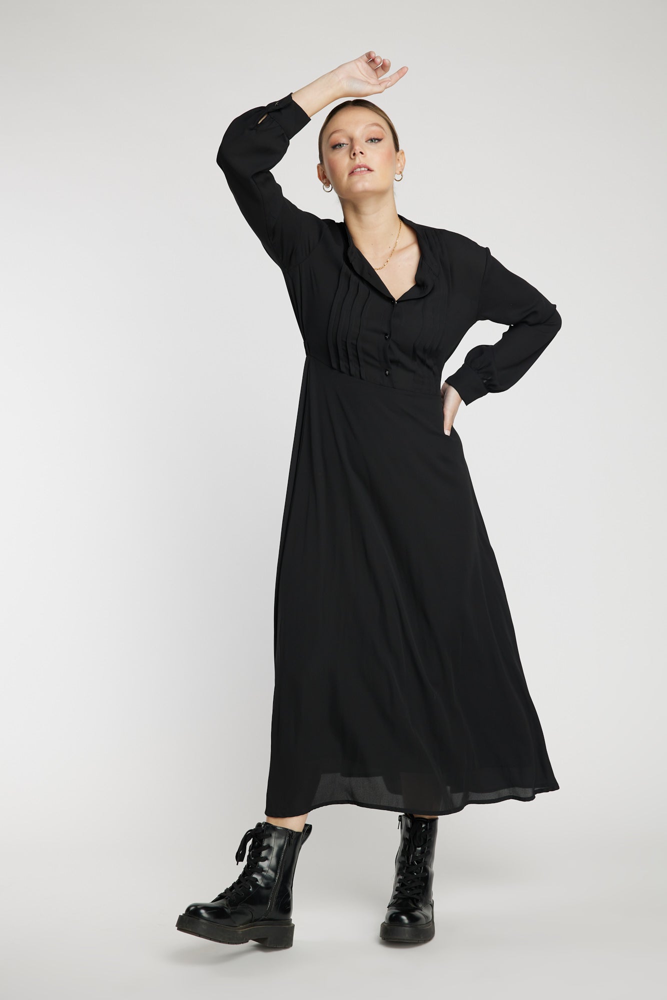 VESTIDO EBANO LEIDIRÓ