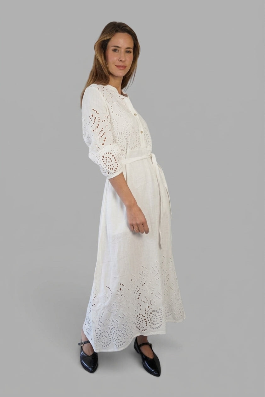 Vestido Nicoletta Blanco Leidiró