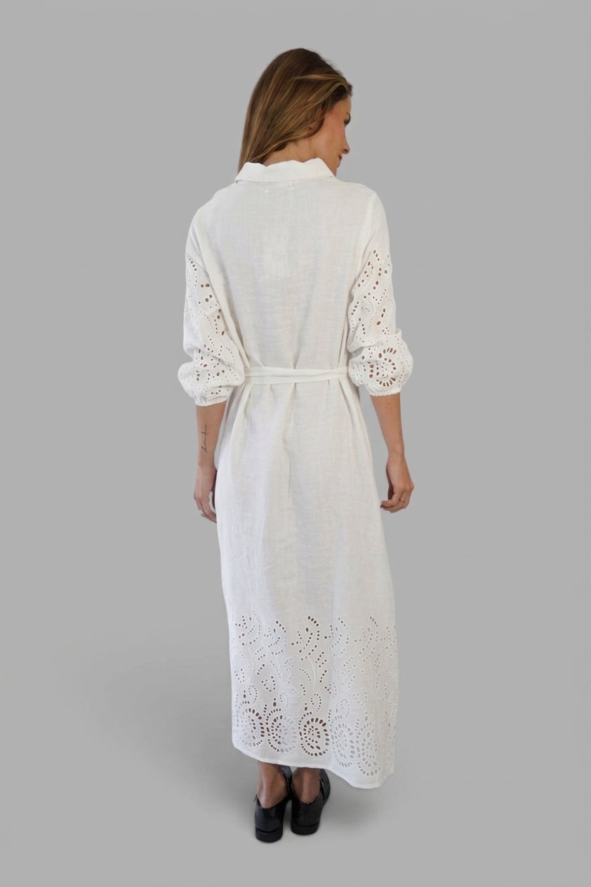 Vestido Nicoletta Blanco Leidiró