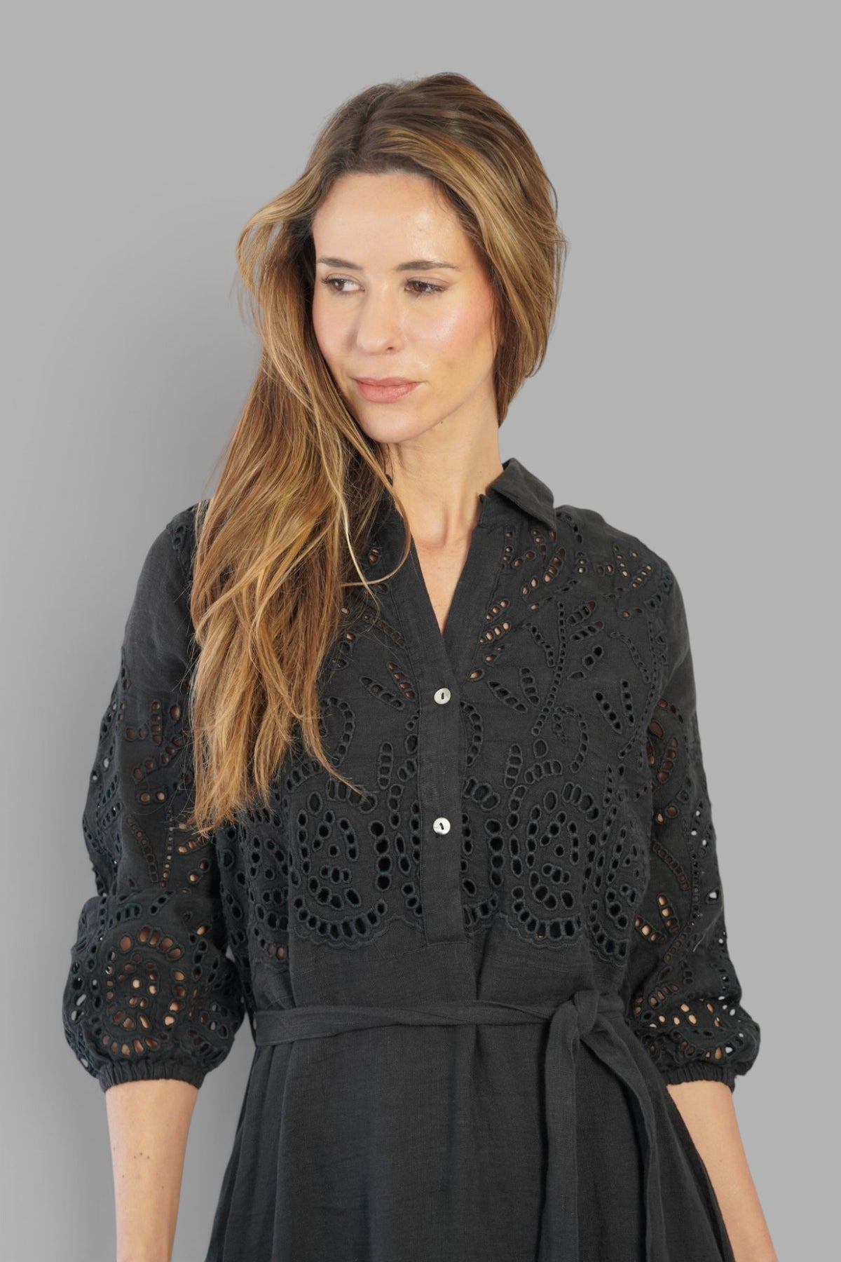 Vestido Nicoletta Negro Leidiró