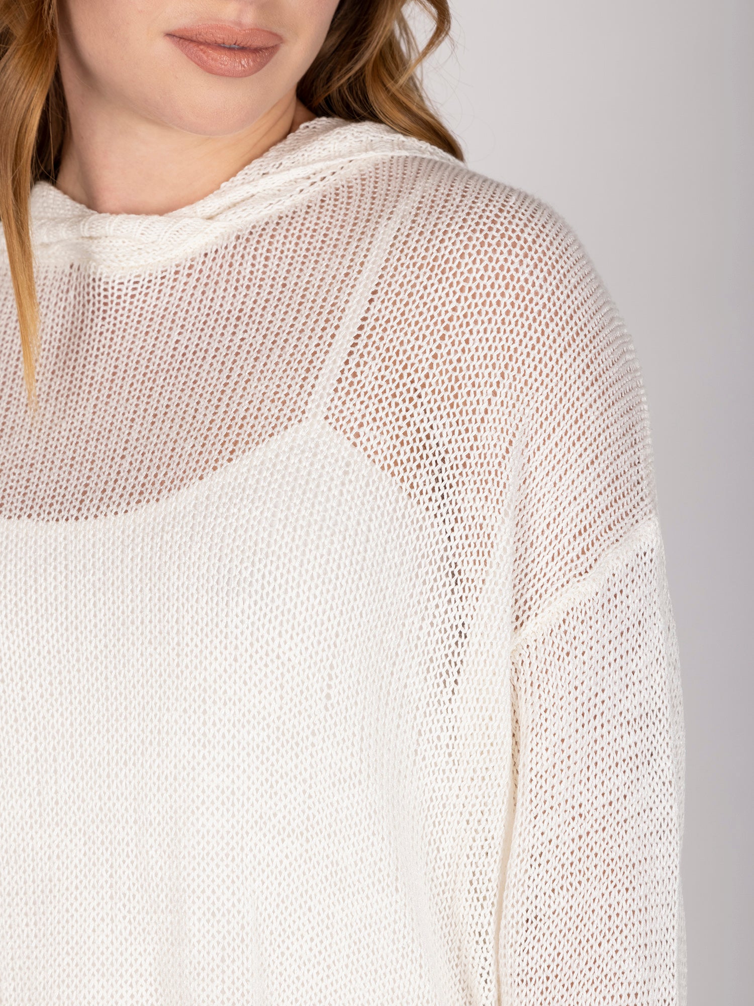 Sweater Lino Marfil Leidiro
