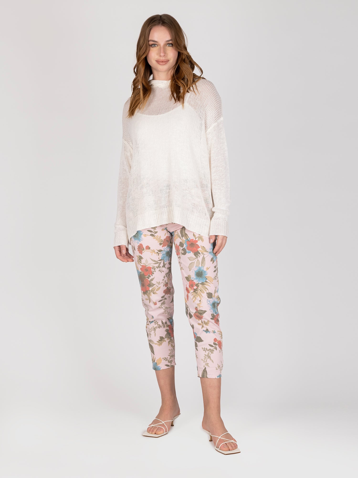 Sweater Lino Marfil Leidiro